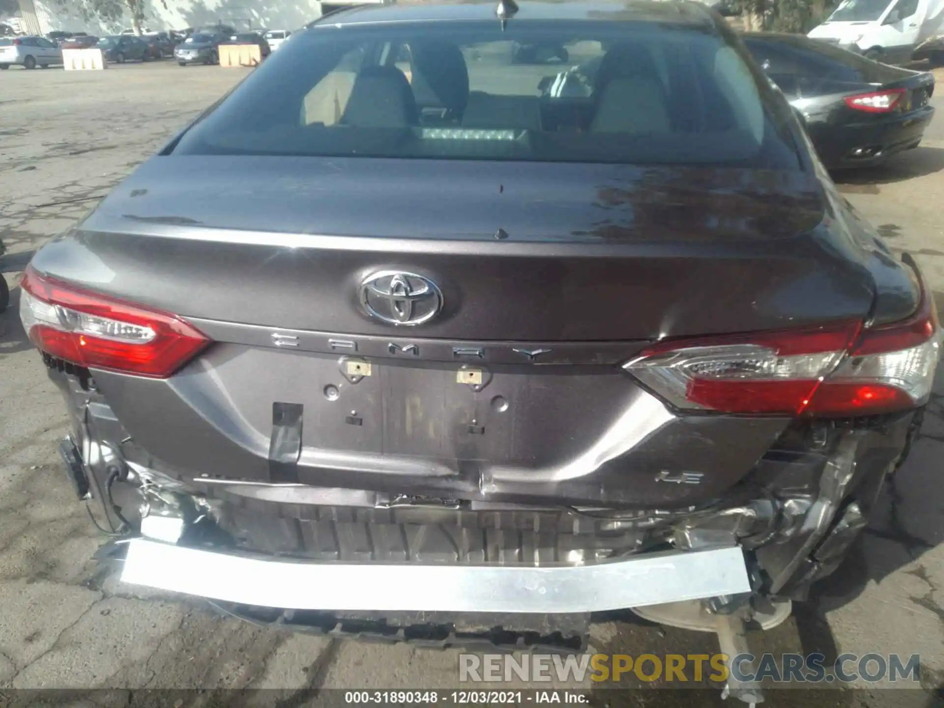 6 Photograph of a damaged car 4T1L11AK4LU386236 TOYOTA CAMRY 2020