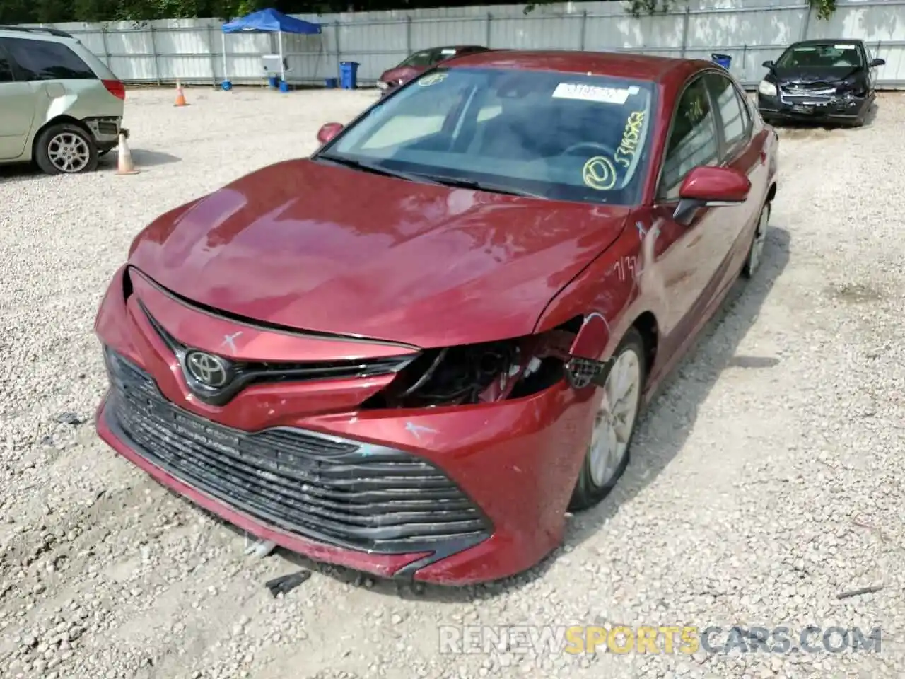 9 Photograph of a damaged car 4T1L11AK4LU888969 TOYOTA CAMRY 2020