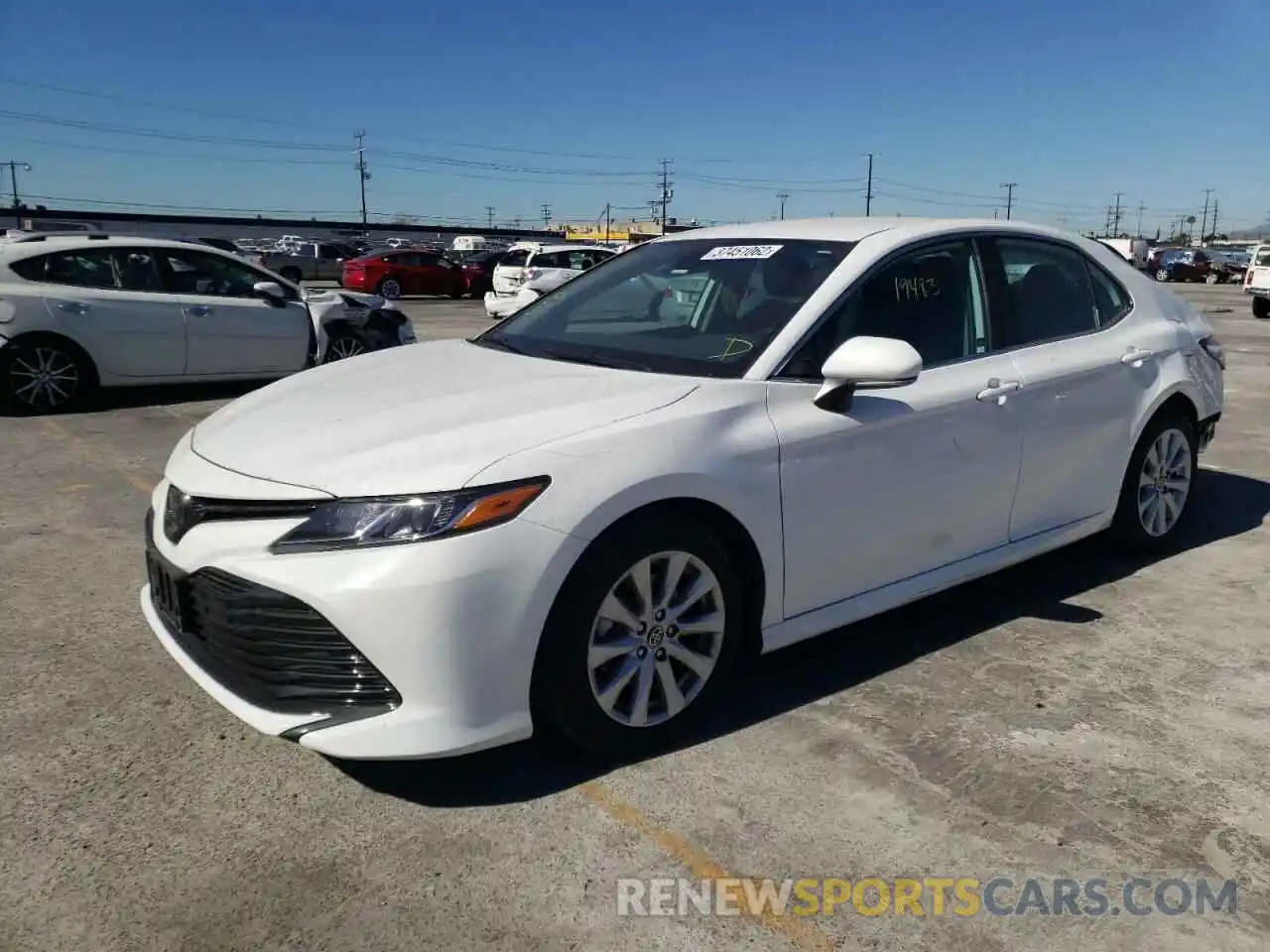 2 Photograph of a damaged car 4T1L11AK4LU984746 TOYOTA CAMRY 2020