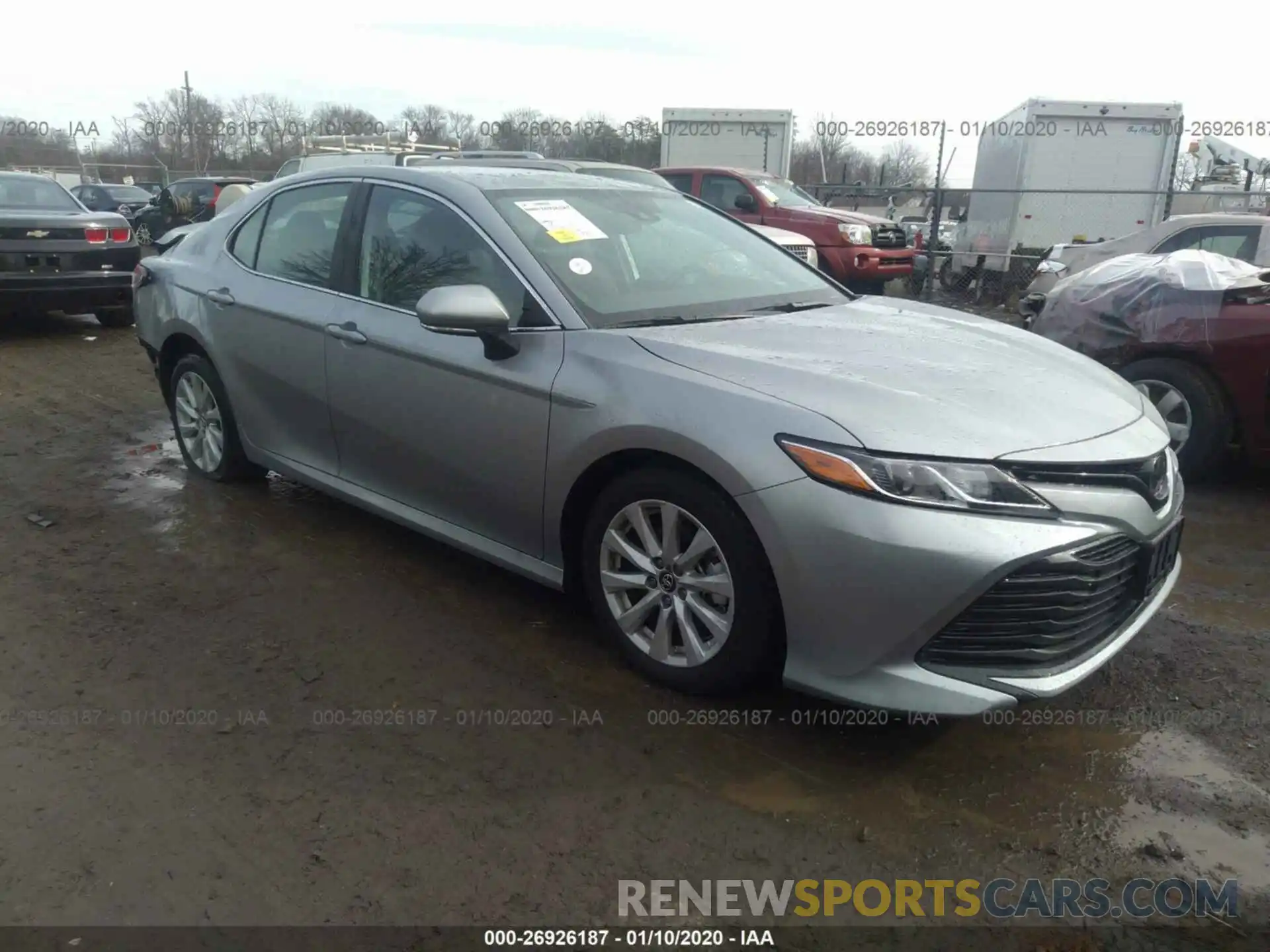 1 Photograph of a damaged car 4T1L11AK5LU322674 TOYOTA CAMRY 2020