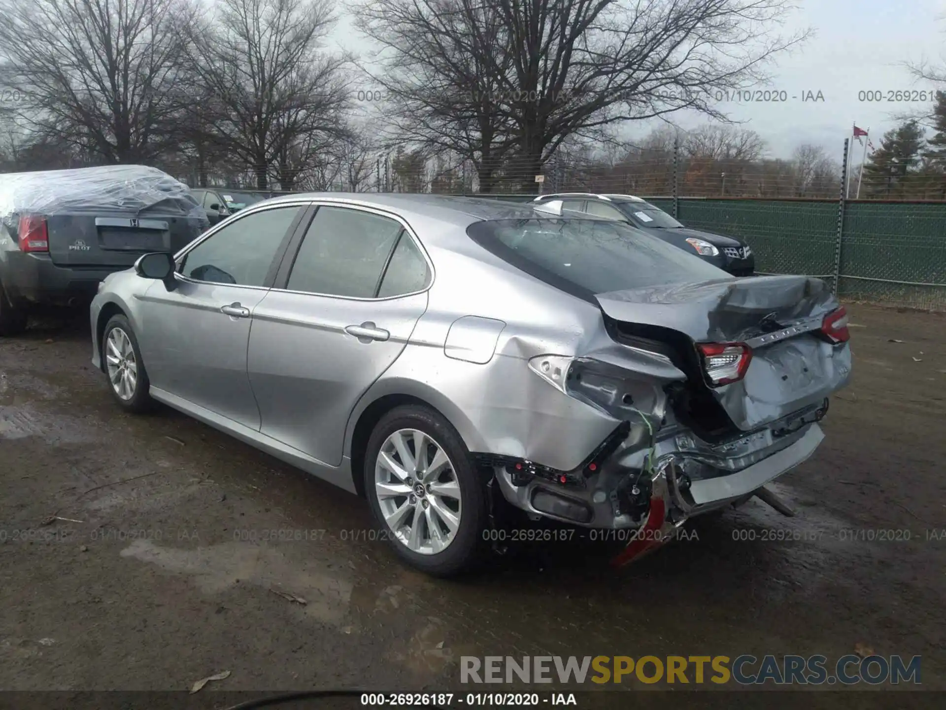 3 Photograph of a damaged car 4T1L11AK5LU322674 TOYOTA CAMRY 2020