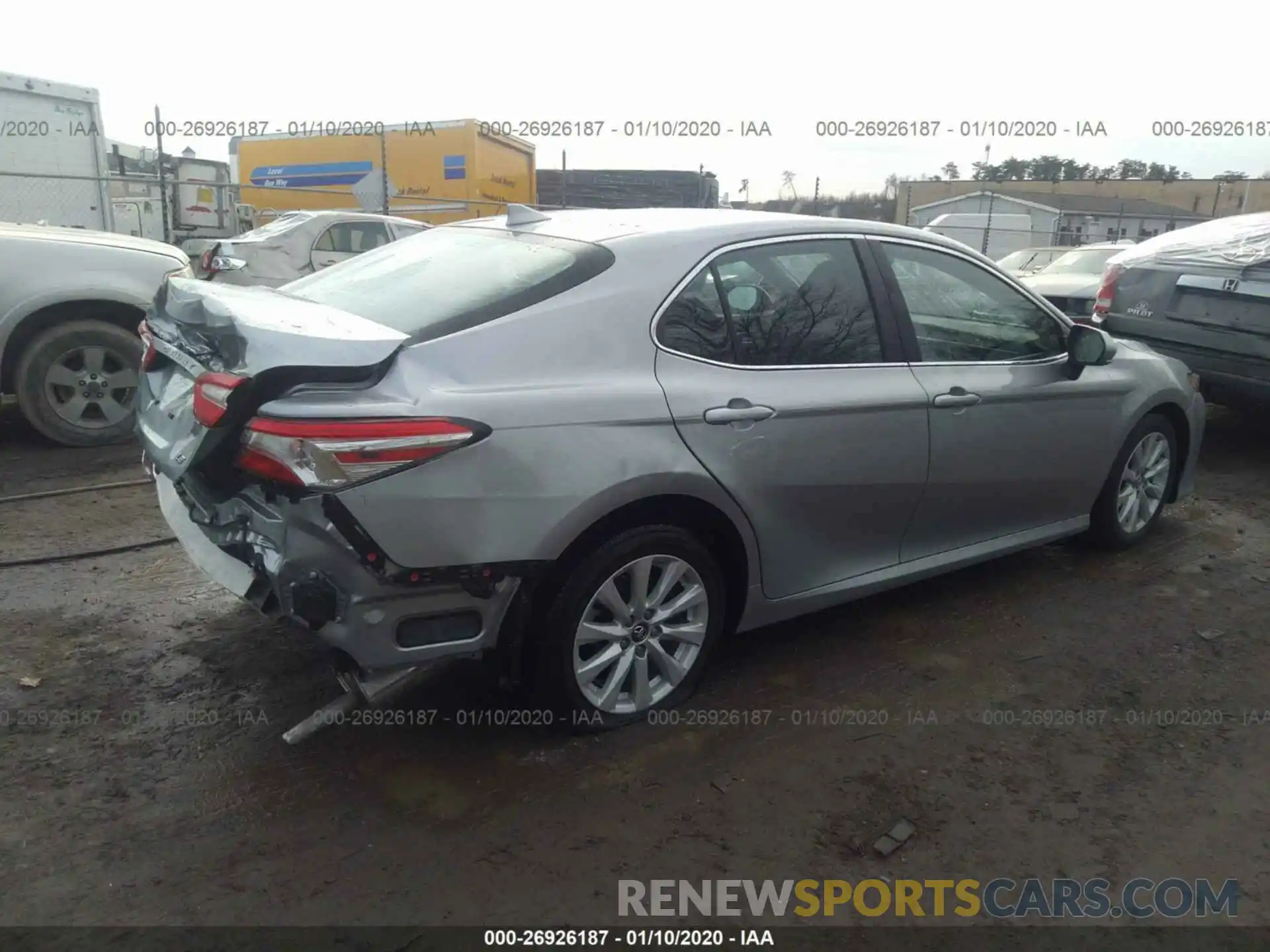 4 Photograph of a damaged car 4T1L11AK5LU322674 TOYOTA CAMRY 2020