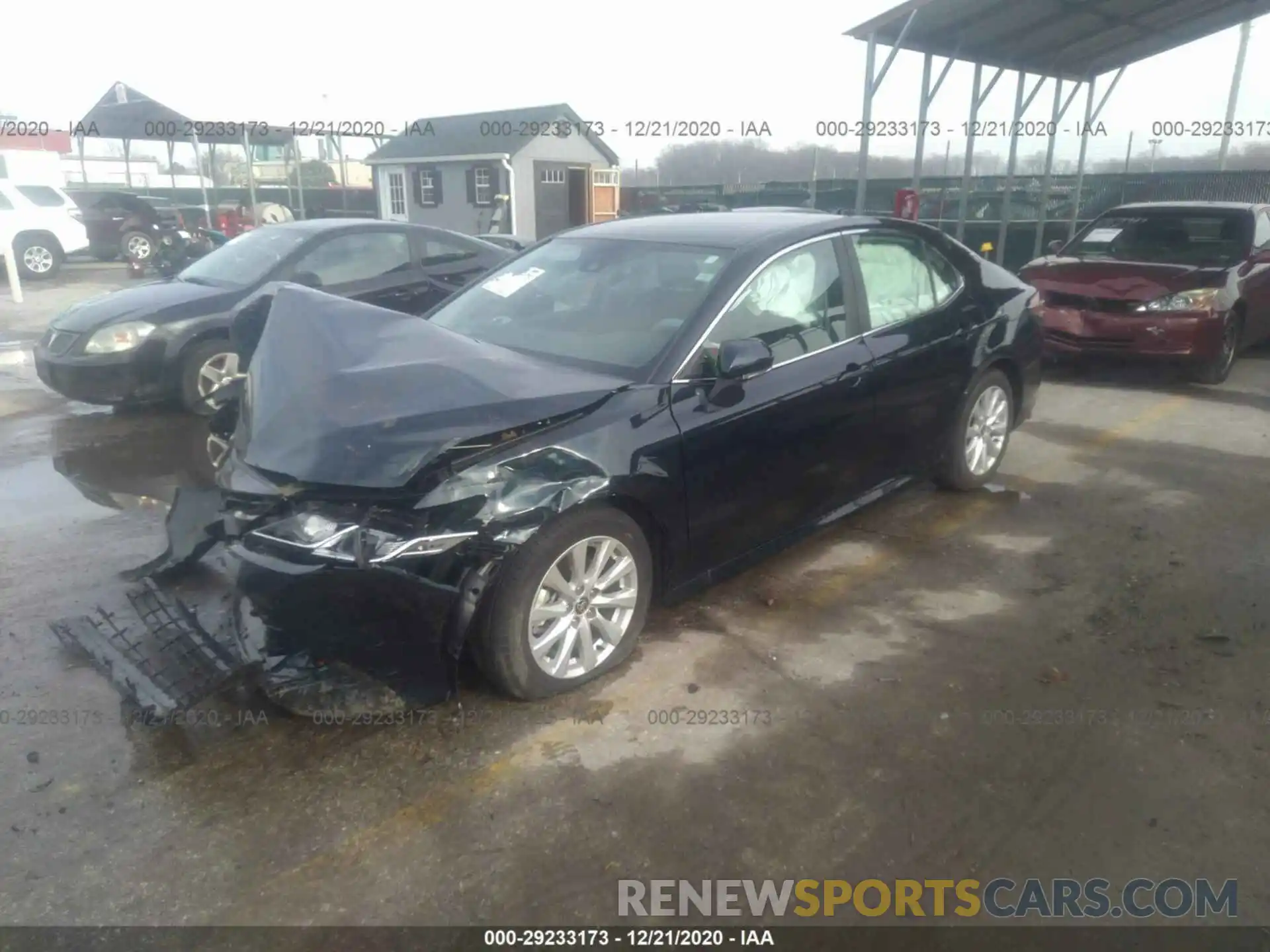 2 Photograph of a damaged car 4T1L11AK6LU386514 TOYOTA CAMRY 2020