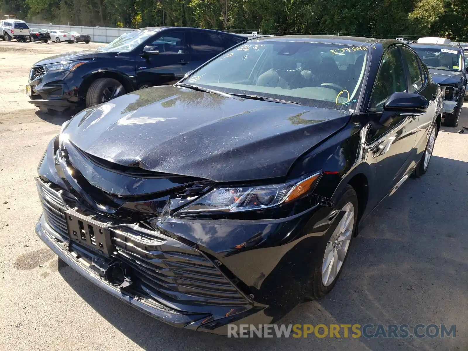 2 Photograph of a damaged car 4T1L11AK7LU883314 TOYOTA CAMRY 2020