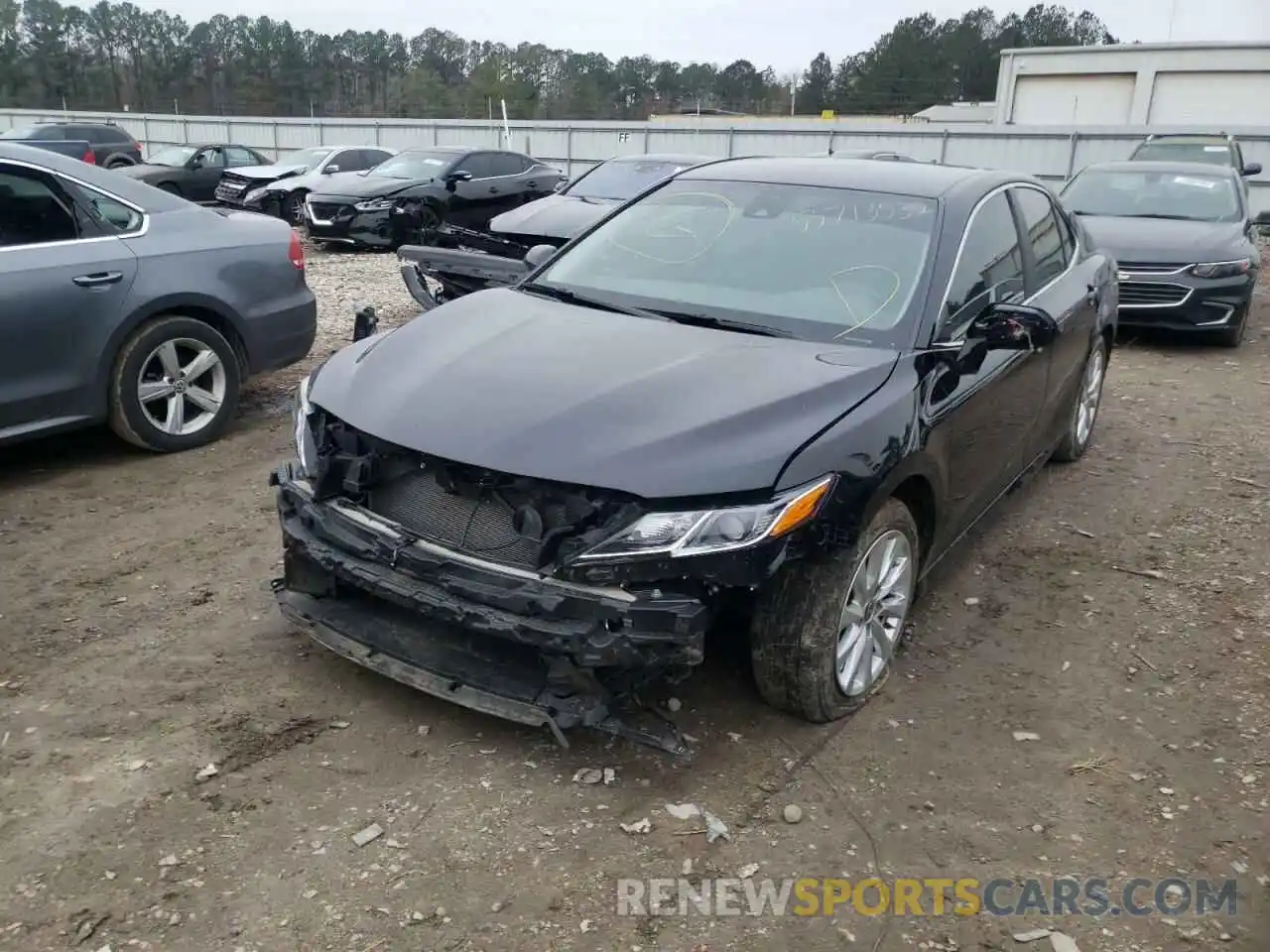 2 Photograph of a damaged car 4T1L11AK7LU996065 TOYOTA CAMRY 2020