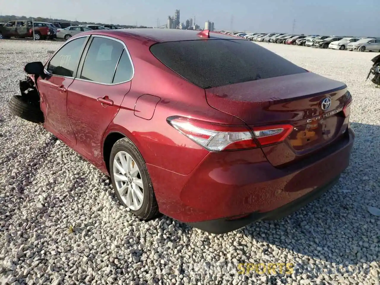 3 Photograph of a damaged car 4T1L11AK9LU391657 TOYOTA CAMRY 2020