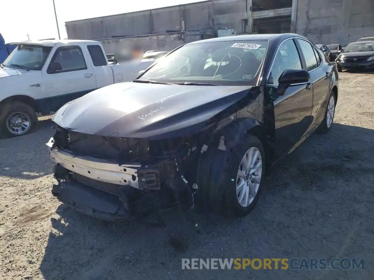 2 Photograph of a damaged car 4T1L11AK9LU501414 TOYOTA CAMRY 2020