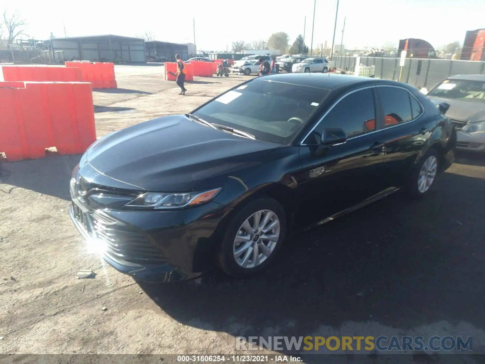 2 Photograph of a damaged car 4T1L11AKXLU394485 TOYOTA CAMRY 2020