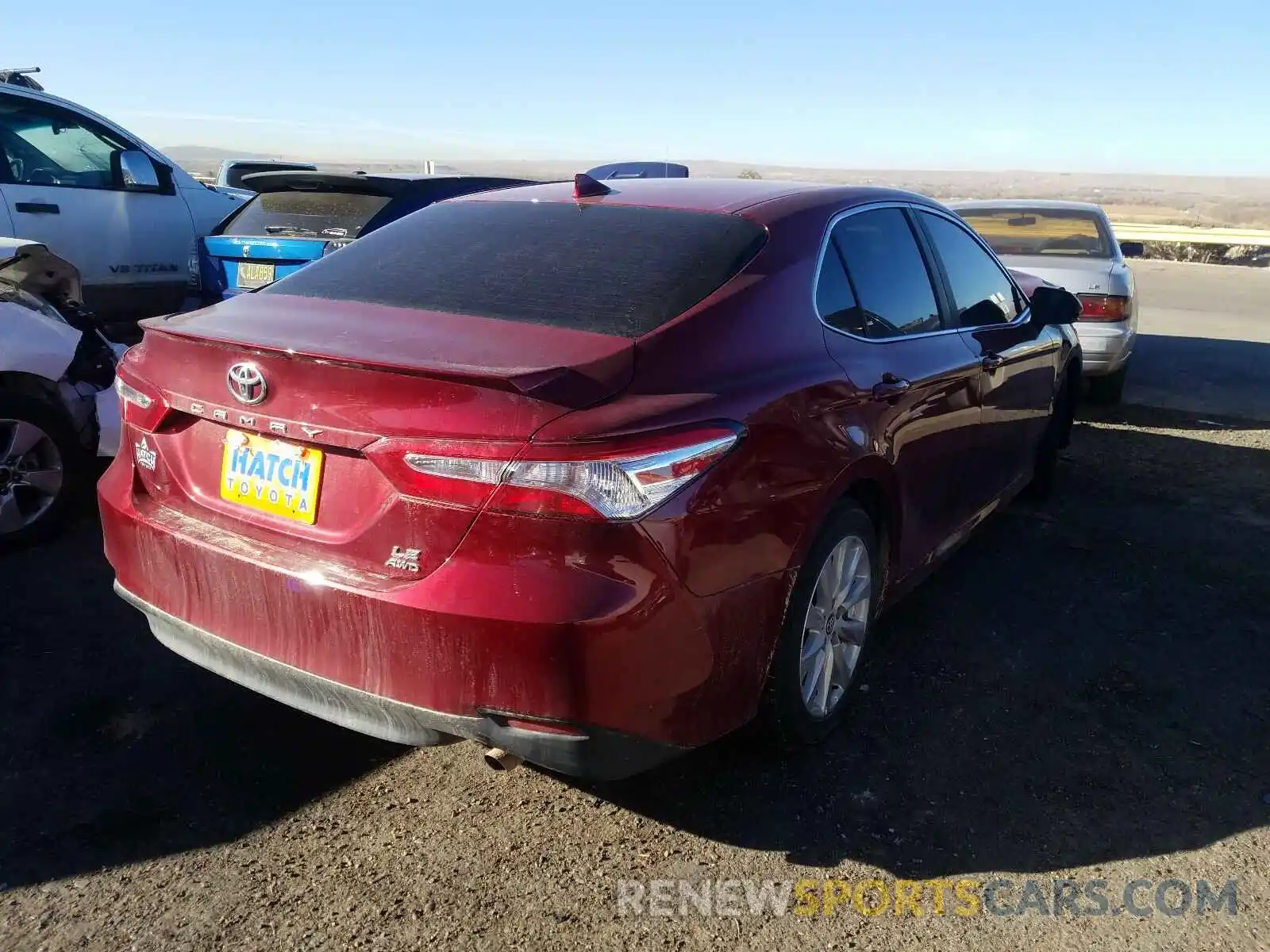 4 Photograph of a damaged car 4T1L11BK0LU010275 TOYOTA CAMRY 2020