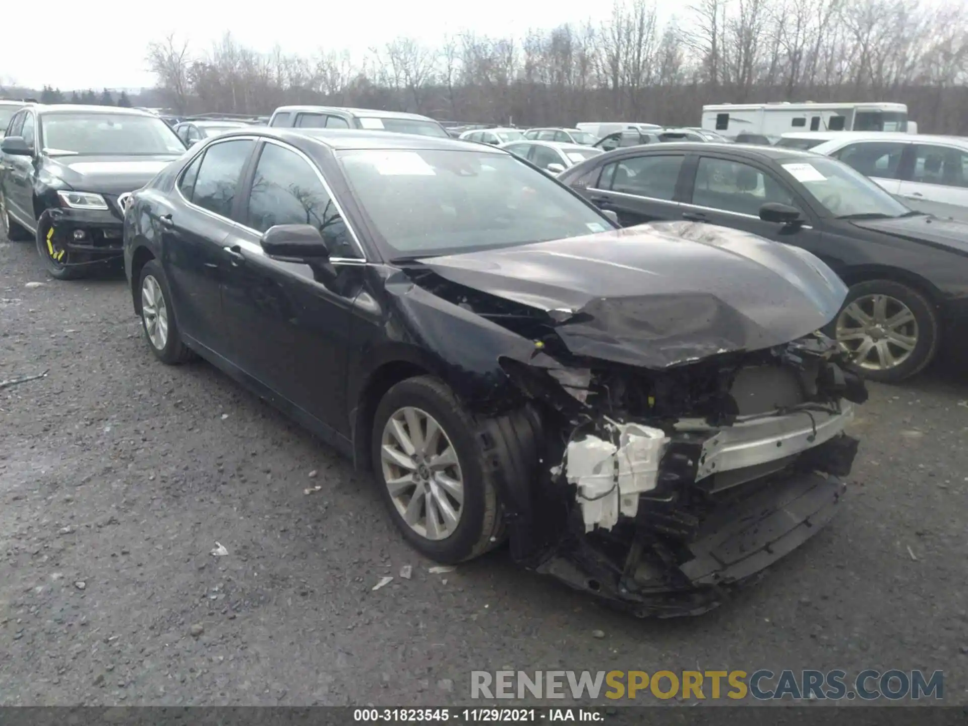 1 Photograph of a damaged car 4T1L11BK0LU019140 TOYOTA CAMRY 2020