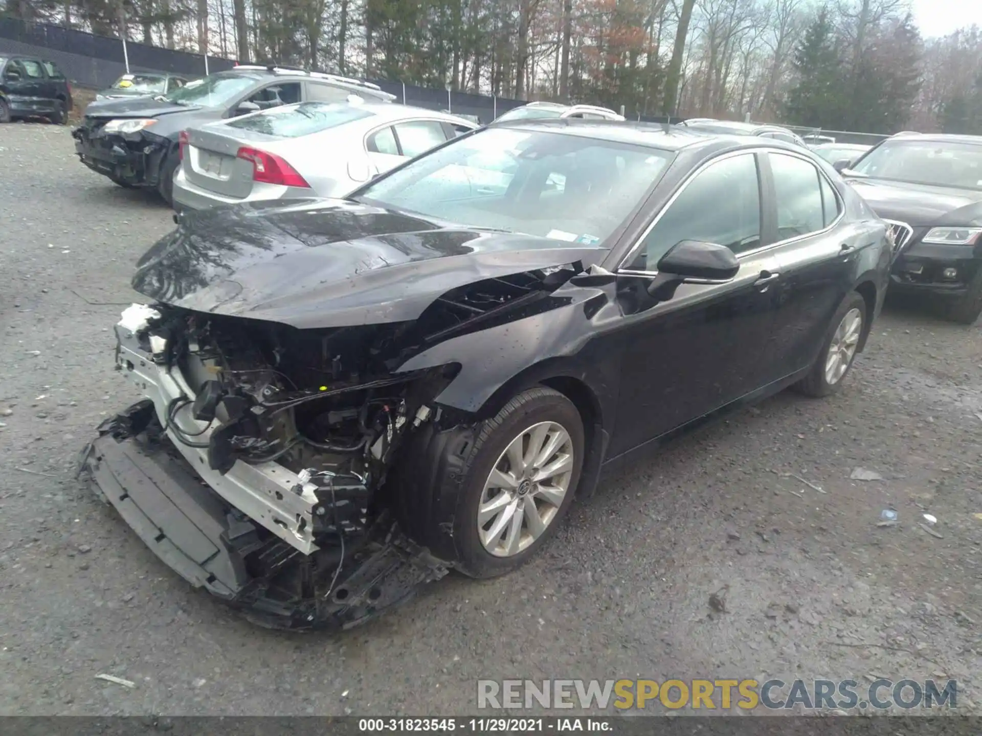 2 Photograph of a damaged car 4T1L11BK0LU019140 TOYOTA CAMRY 2020