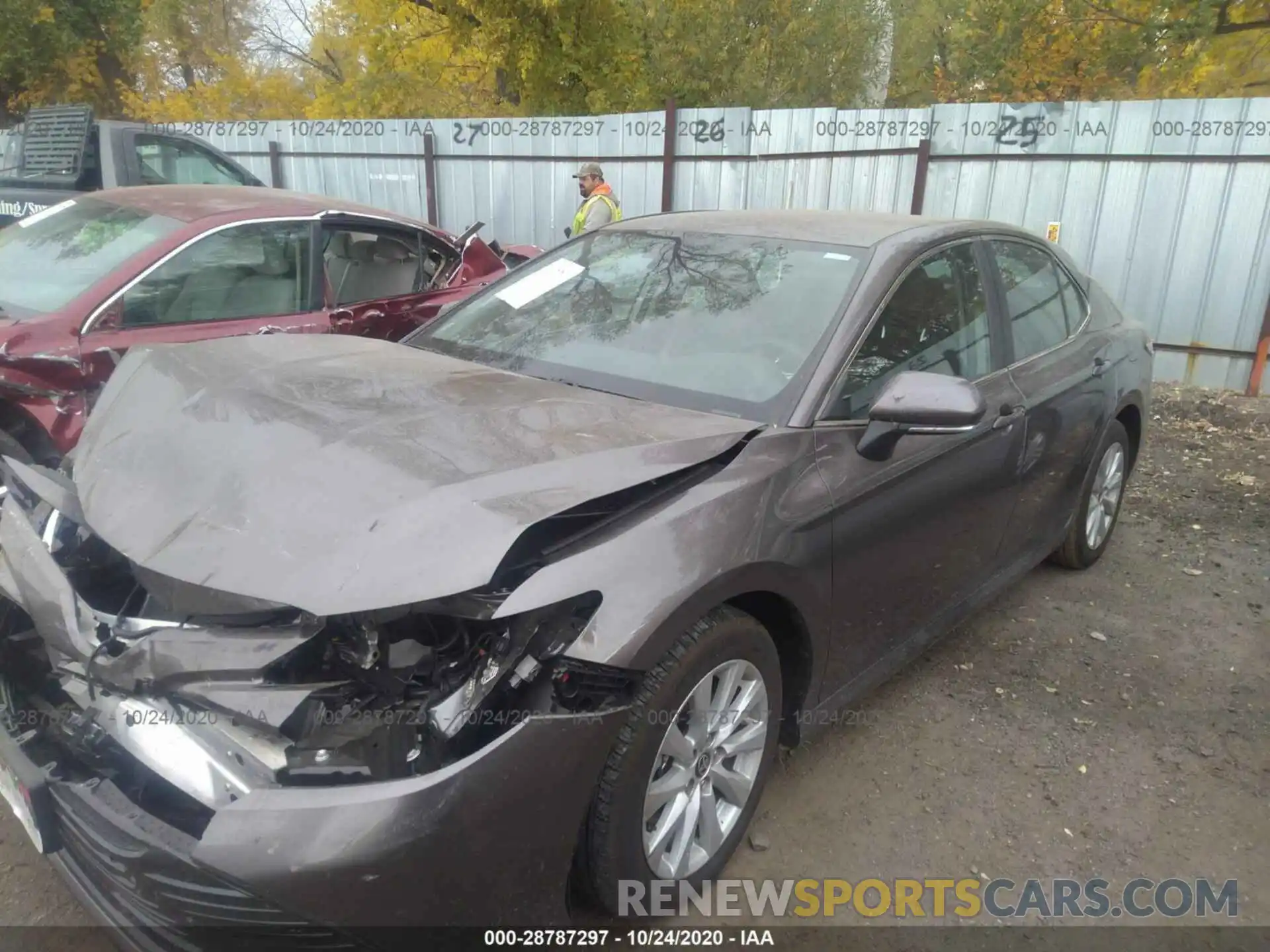 2 Photograph of a damaged car 4T1L11BK2LU010245 TOYOTA CAMRY 2020