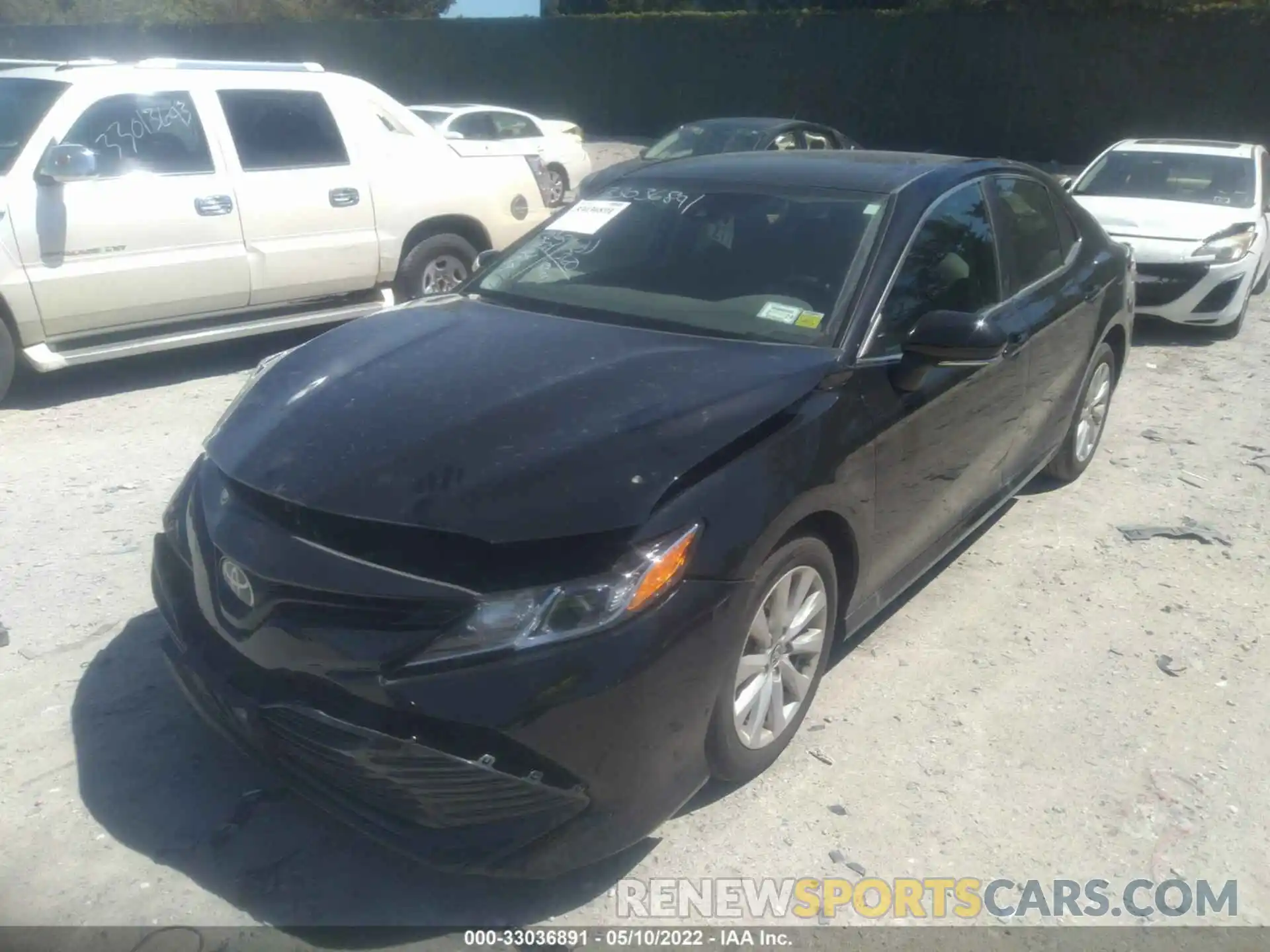 2 Photograph of a damaged car 4T1L11BKXLU003284 TOYOTA CAMRY 2020