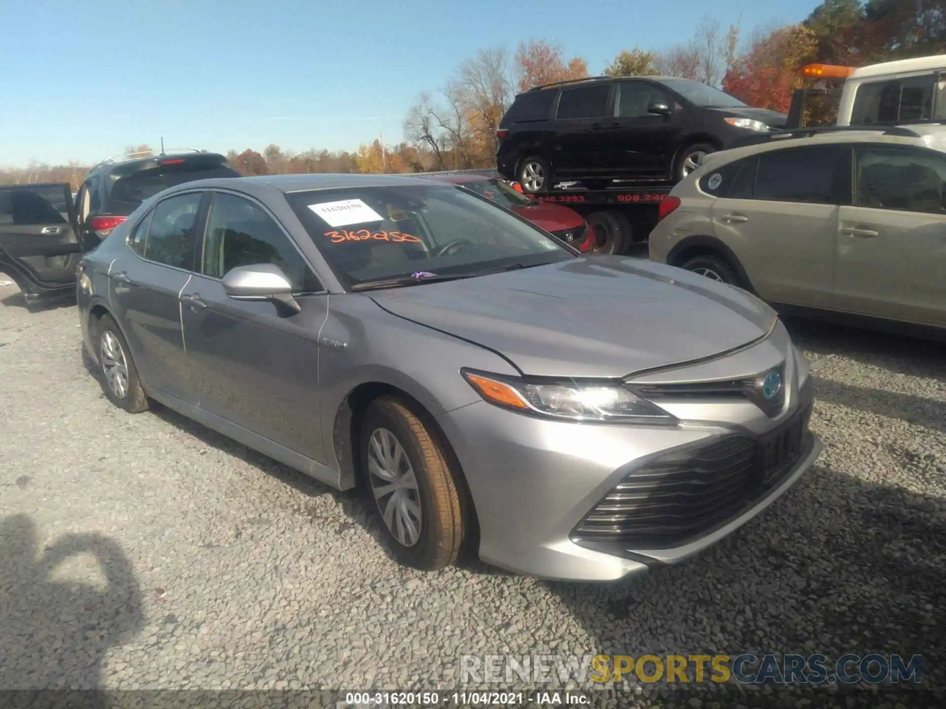 1 Photograph of a damaged car 4T1L31AK9LU537775 TOYOTA CAMRY 2020