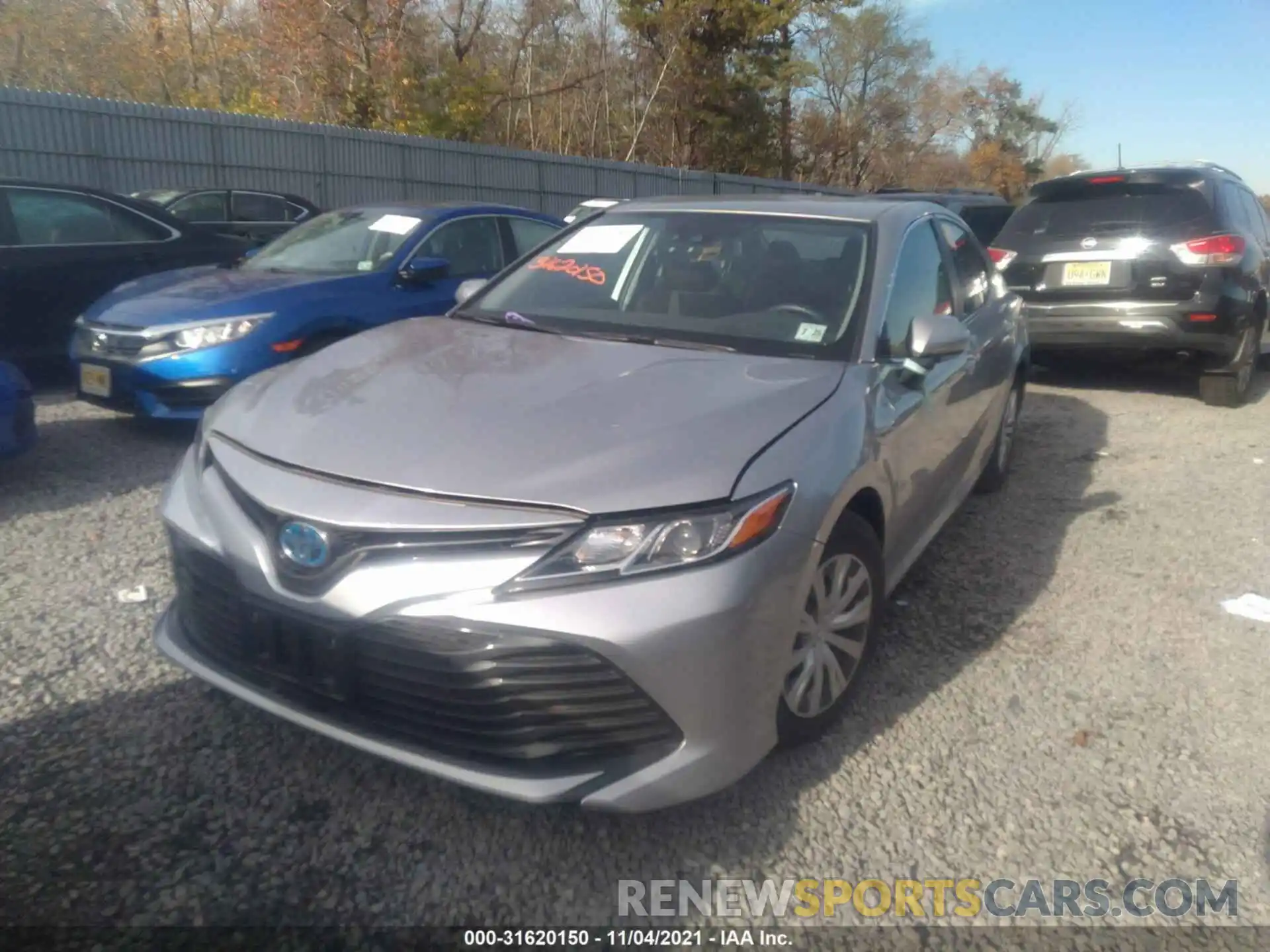 2 Photograph of a damaged car 4T1L31AK9LU537775 TOYOTA CAMRY 2020