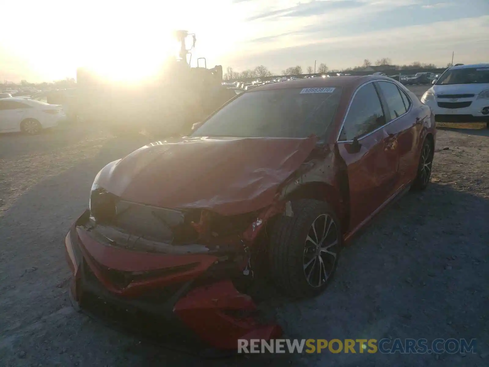 2 Photograph of a damaged car 4T1M11AK0LU397934 TOYOTA CAMRY 2020