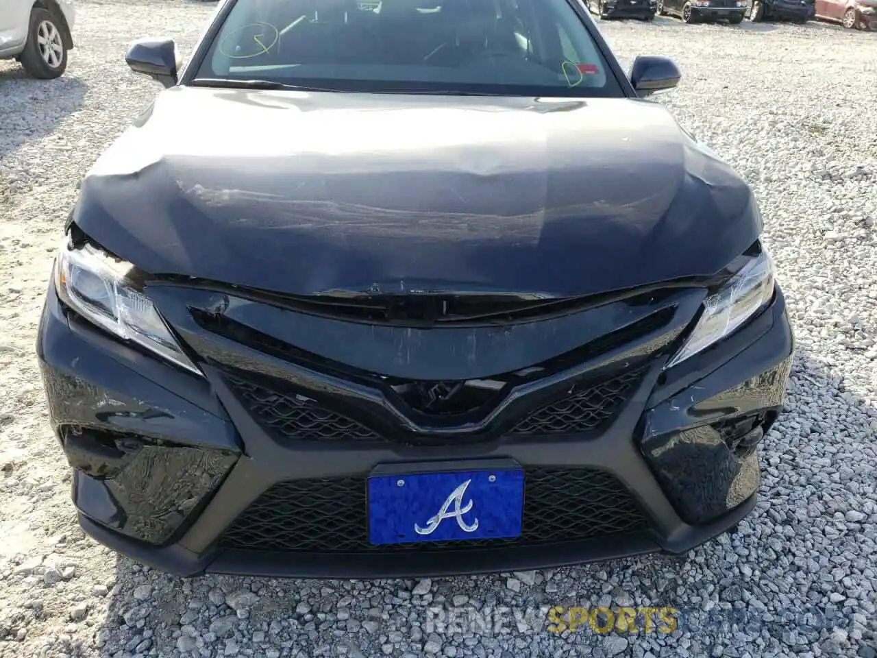 9 Photograph of a damaged car 4T1M11AK0LU968158 TOYOTA CAMRY 2020