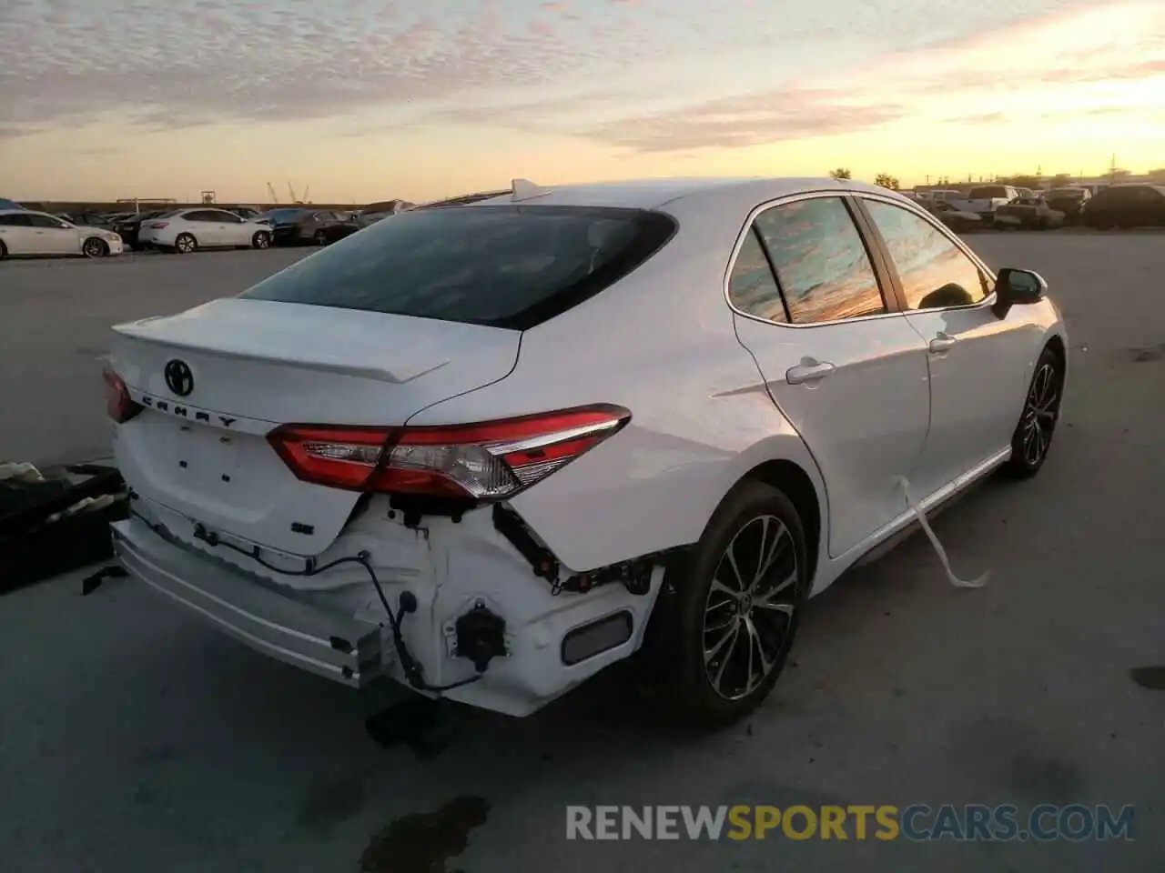 4 Photograph of a damaged car 4T1M11AK1LU384500 TOYOTA CAMRY 2020