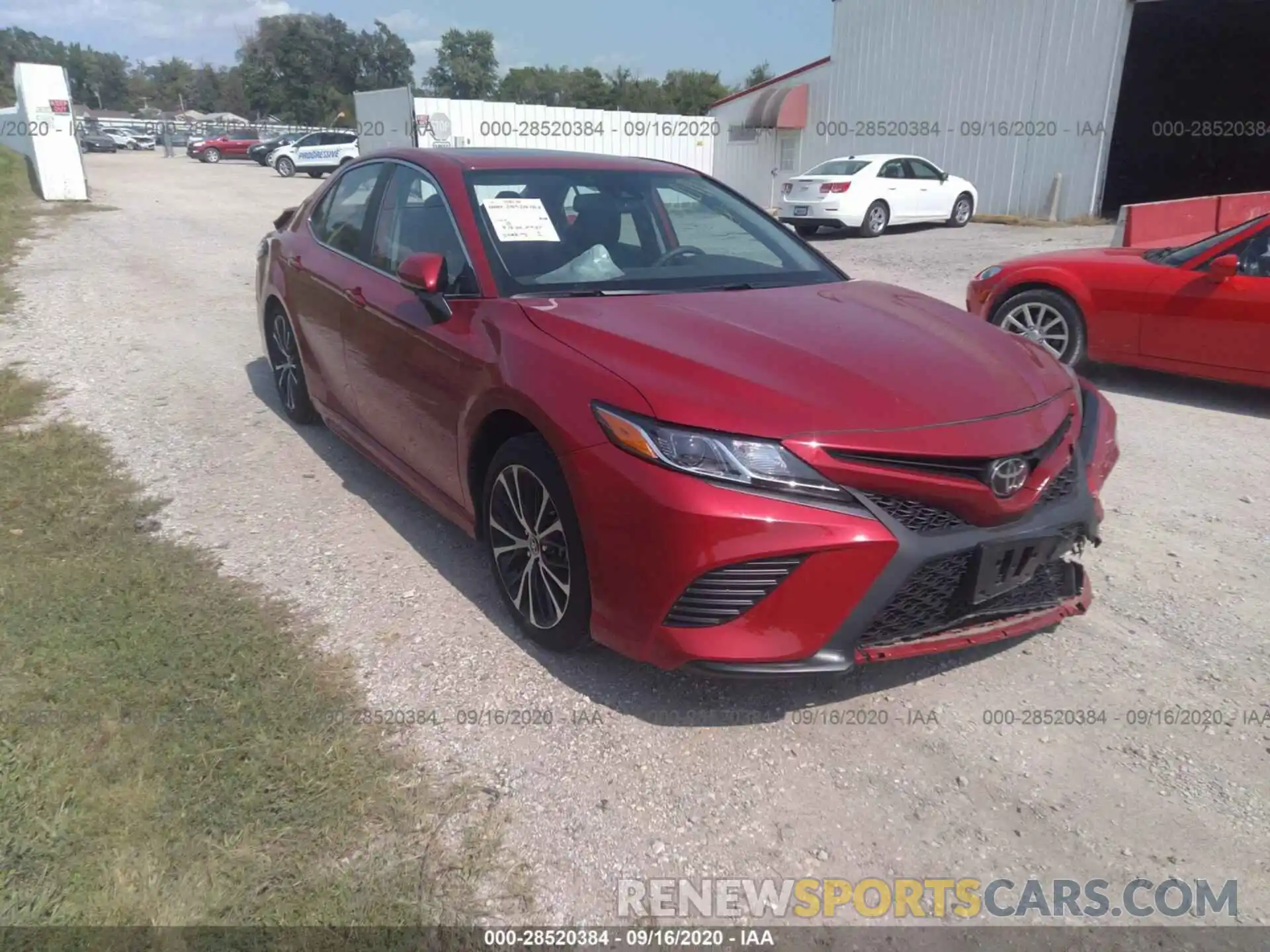 1 Photograph of a damaged car 4T1M11AK2LU356897 TOYOTA CAMRY 2020