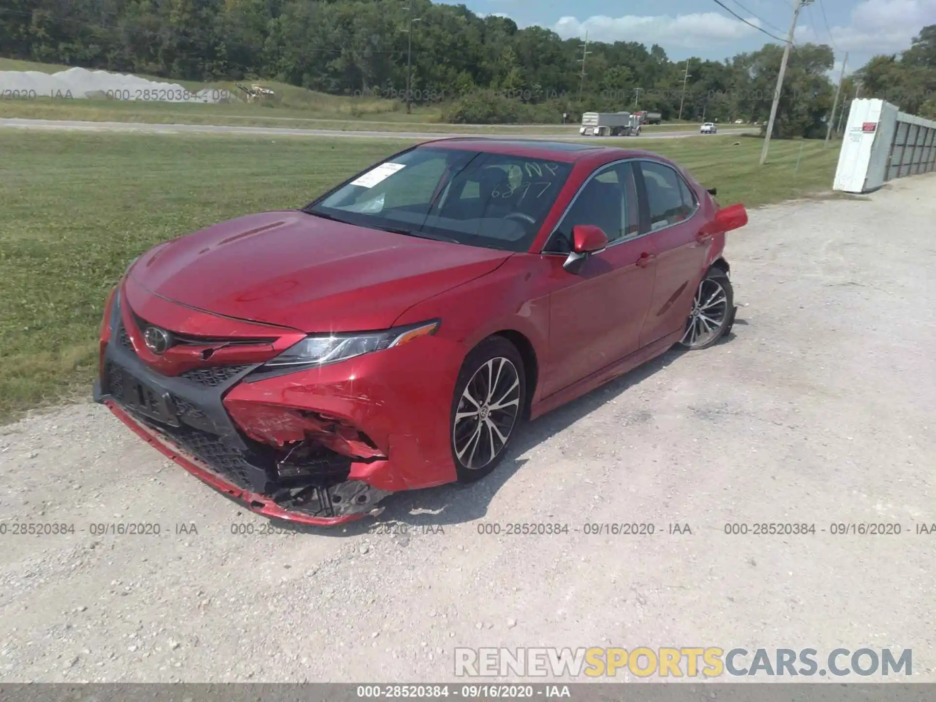 2 Photograph of a damaged car 4T1M11AK2LU356897 TOYOTA CAMRY 2020