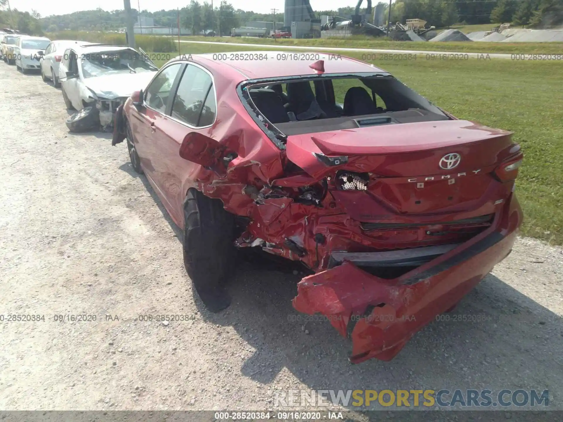 6 Photograph of a damaged car 4T1M11AK2LU356897 TOYOTA CAMRY 2020