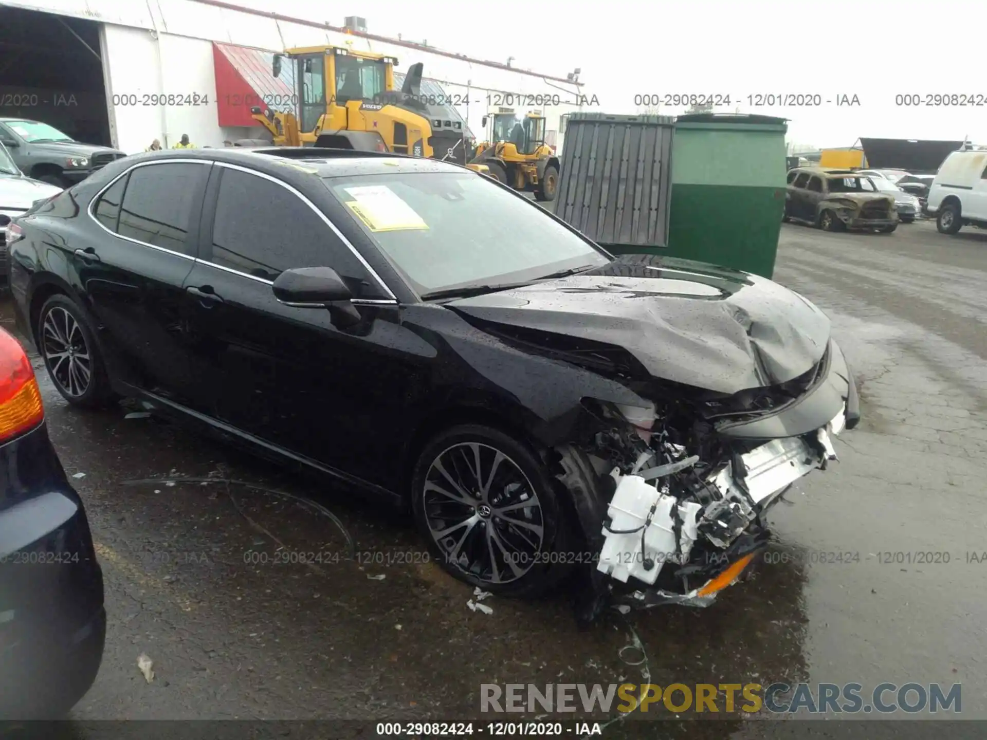 1 Photograph of a damaged car 4T1M11AK2LU895021 TOYOTA CAMRY 2020