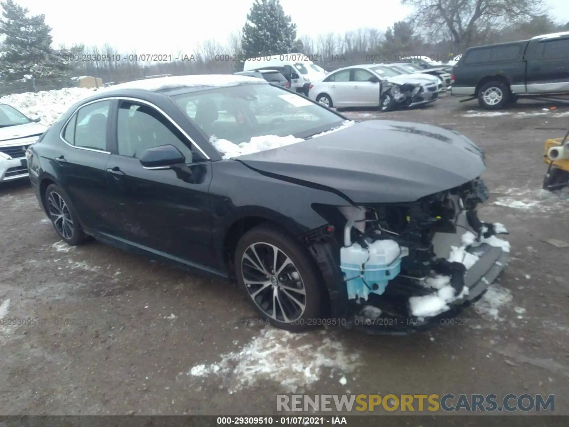 1 Photograph of a damaged car 4T1M11AK2LU931886 TOYOTA CAMRY 2020