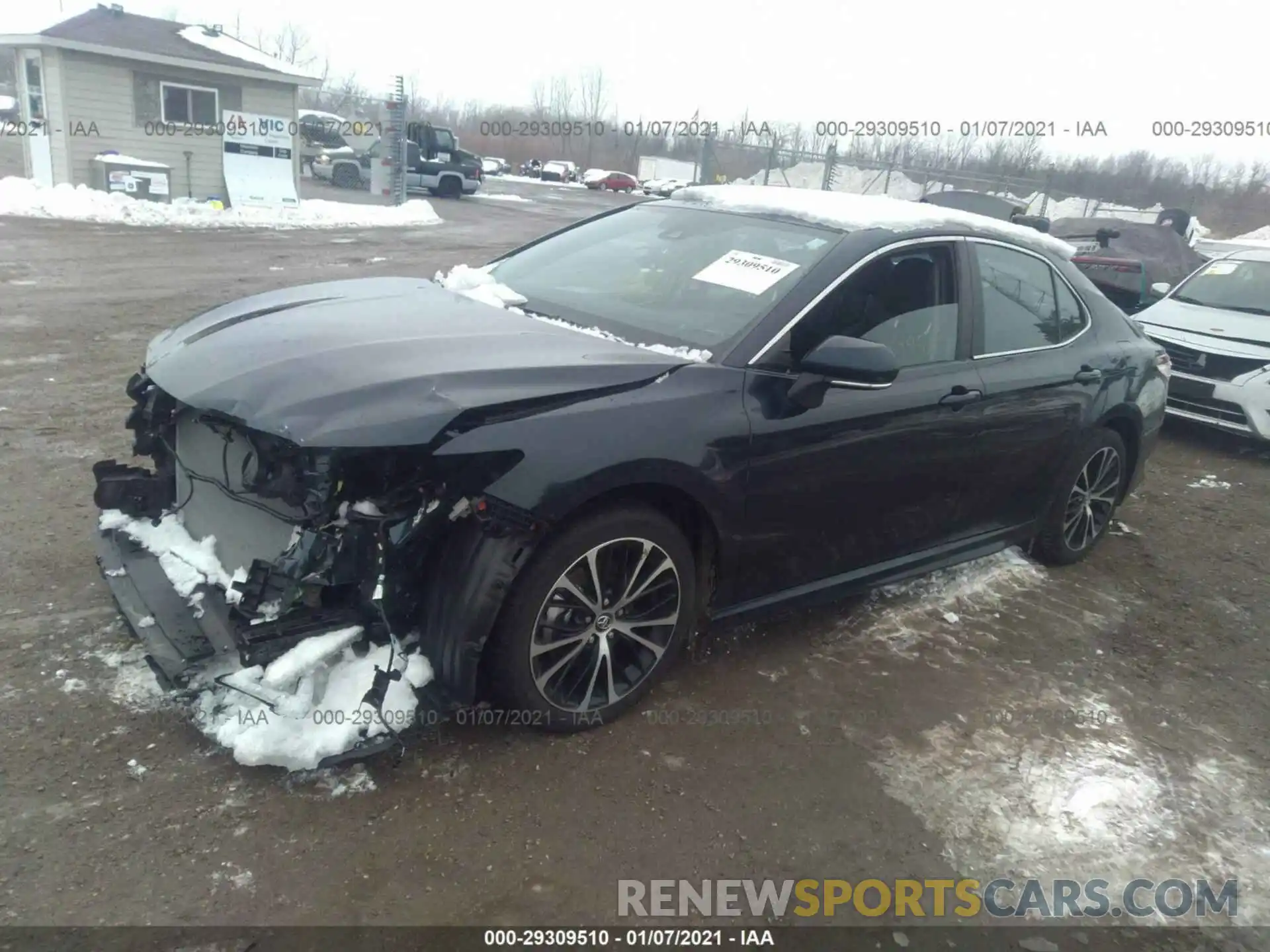 2 Photograph of a damaged car 4T1M11AK2LU931886 TOYOTA CAMRY 2020