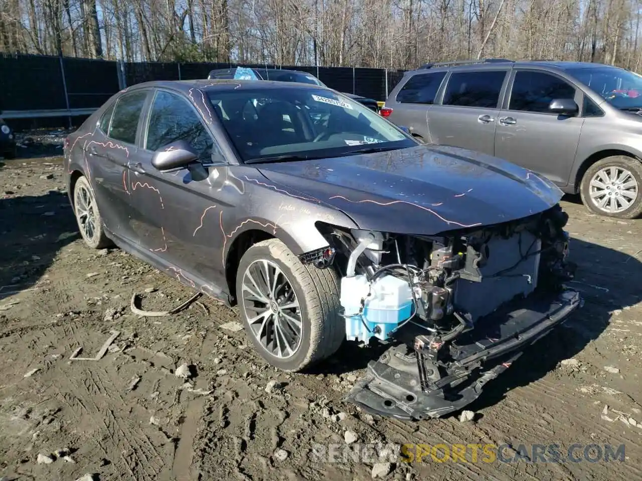 1 Photograph of a damaged car 4T1M11AK2LU994132 TOYOTA CAMRY 2020