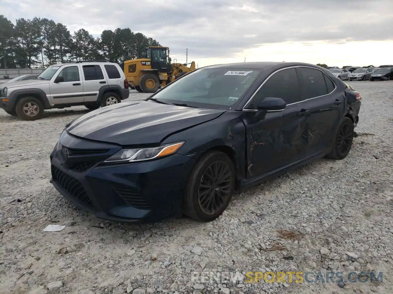 2 Photograph of a damaged car 4T1M11AK3LU501218 TOYOTA CAMRY 2020