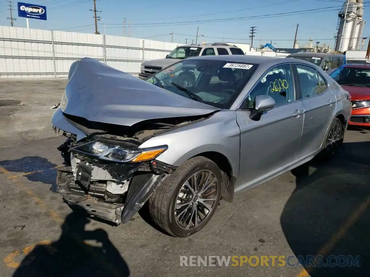 2 Photograph of a damaged car 4T1M11AK3LU988968 TOYOTA CAMRY 2020