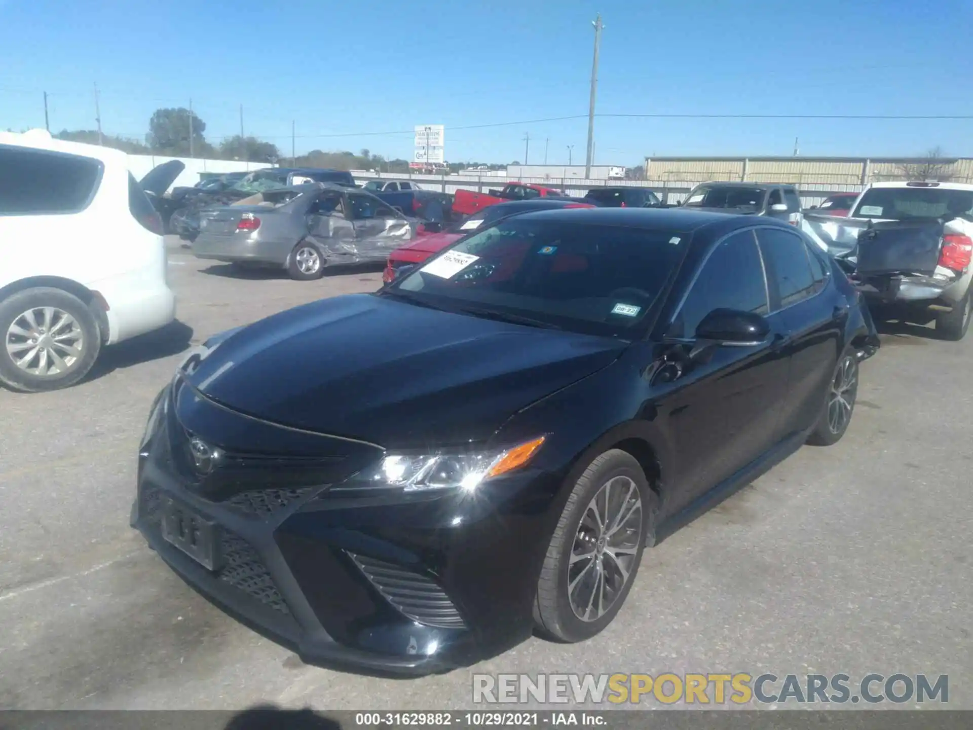 2 Photograph of a damaged car 4T1M11AK3LU988971 TOYOTA CAMRY 2020