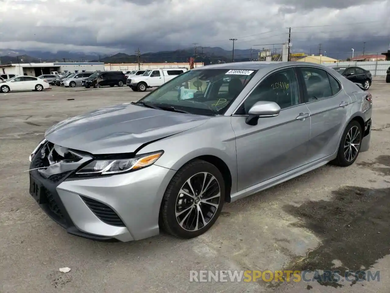 2 Photograph of a damaged car 4T1M11AK4LU943165 TOYOTA CAMRY 2020