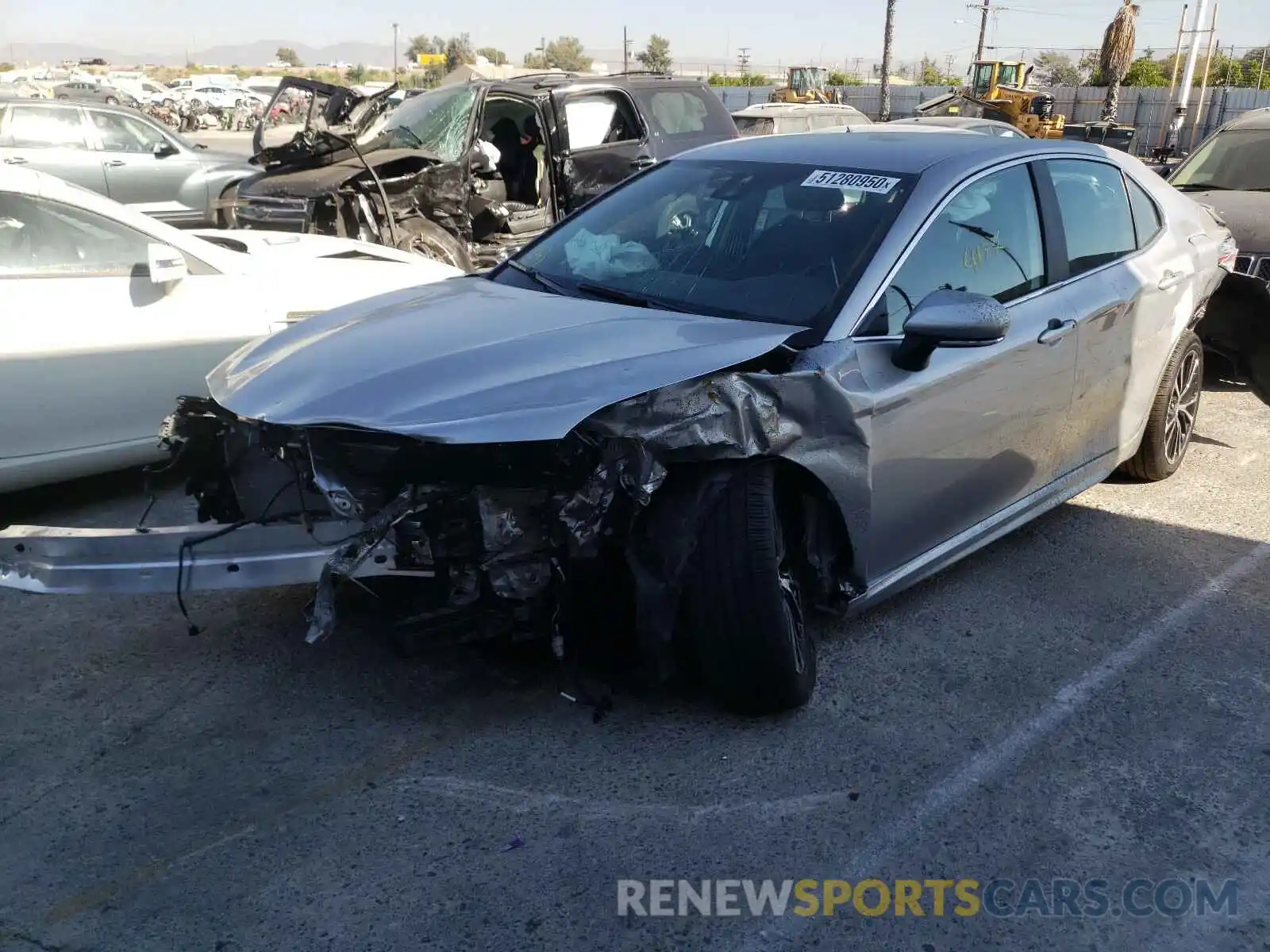 2 Photograph of a damaged car 4T1M11AK4LU958944 TOYOTA CAMRY 2020