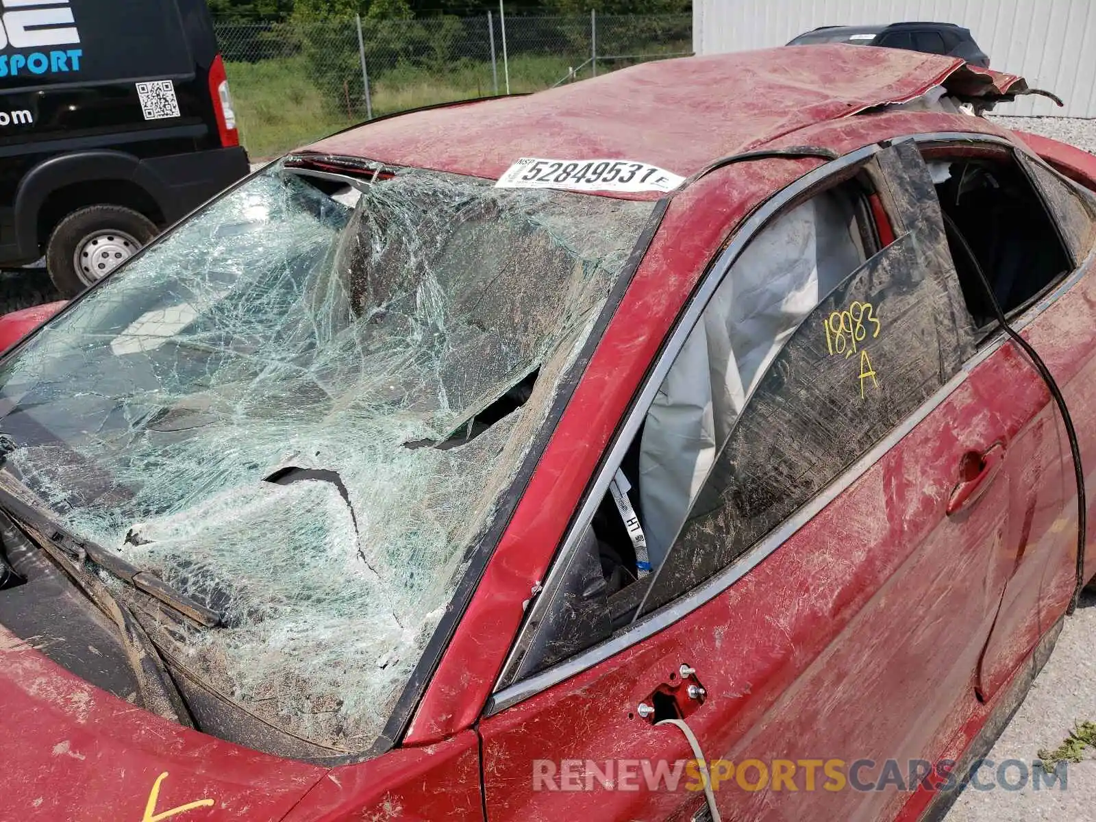 9 Photograph of a damaged car 4T1M11AK5LU385939 TOYOTA CAMRY 2020