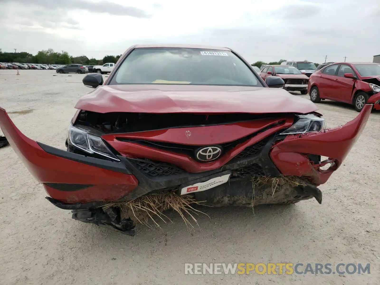 9 Photograph of a damaged car 4T1M11AK5LU390736 TOYOTA CAMRY 2020