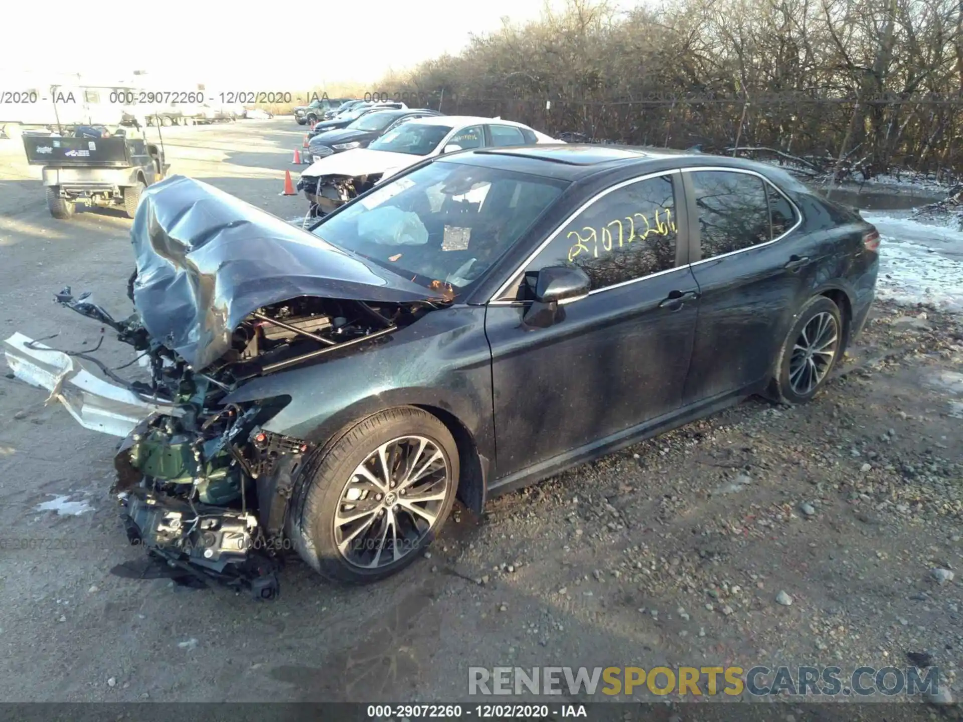 2 Photograph of a damaged car 4T1M11AK5LU392454 TOYOTA CAMRY 2020