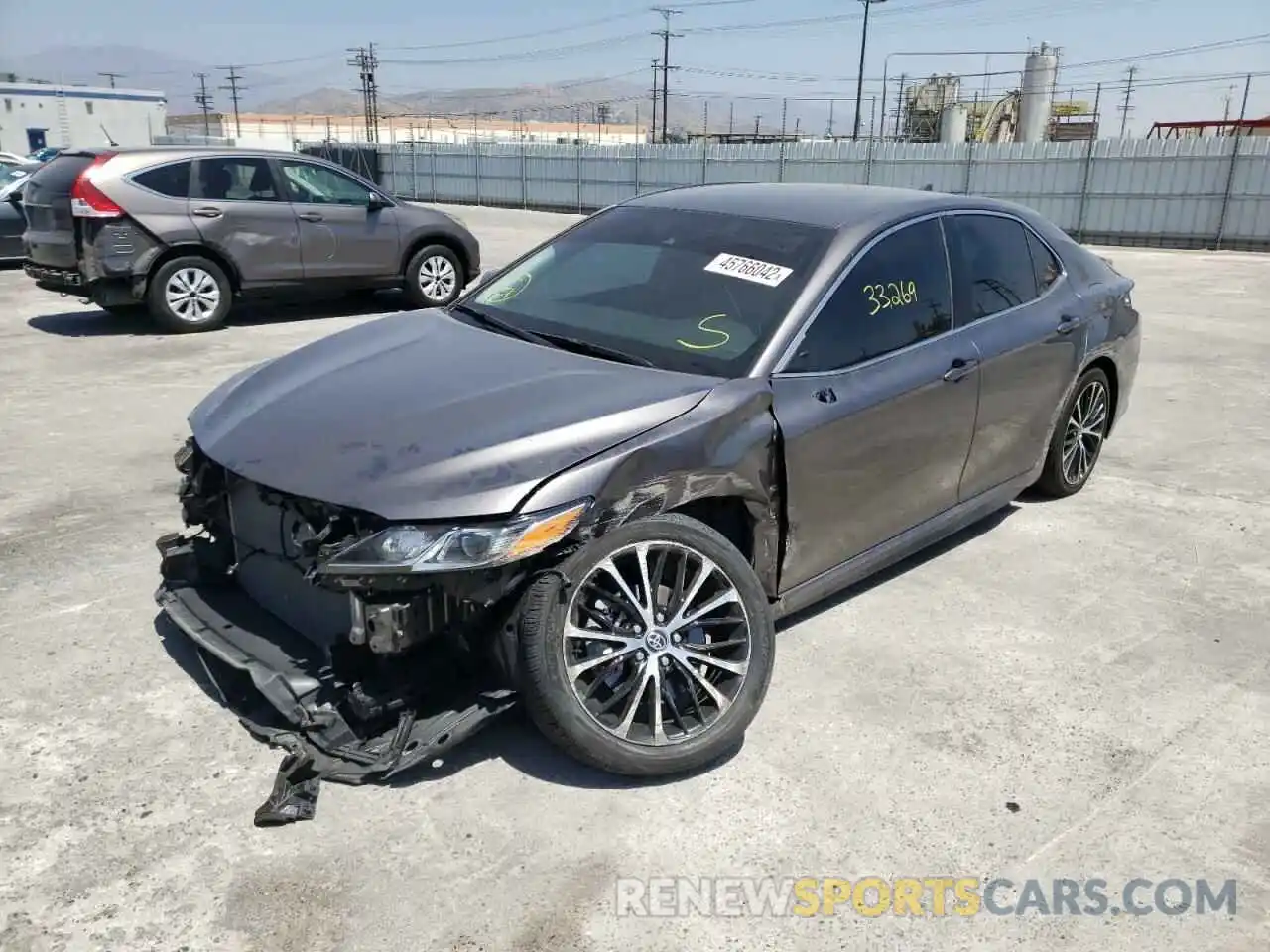 2 Photograph of a damaged car 4T1M11AK5LU956426 TOYOTA CAMRY 2020