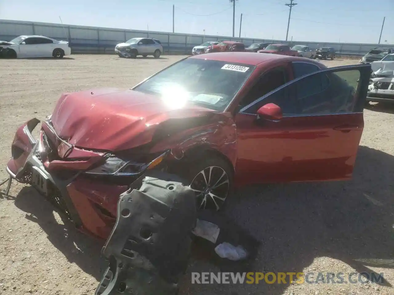 2 Photograph of a damaged car 4T1M11AK6LU337608 TOYOTA CAMRY 2020