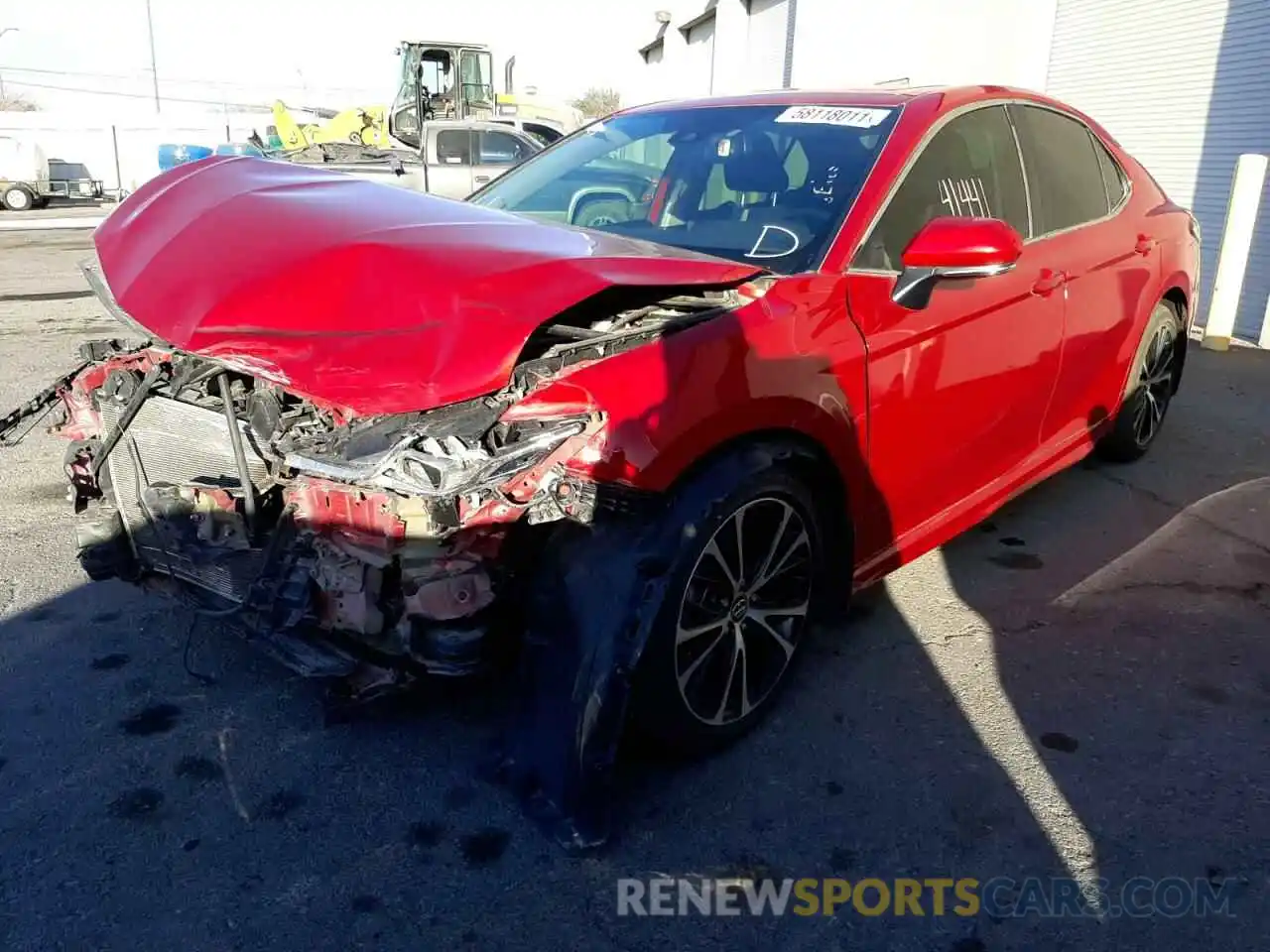 2 Photograph of a damaged car 4T1M11AK6LU341321 TOYOTA CAMRY 2020