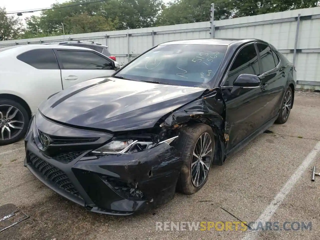 2 Photograph of a damaged car 4T1M11AK6LU344039 TOYOTA CAMRY 2020