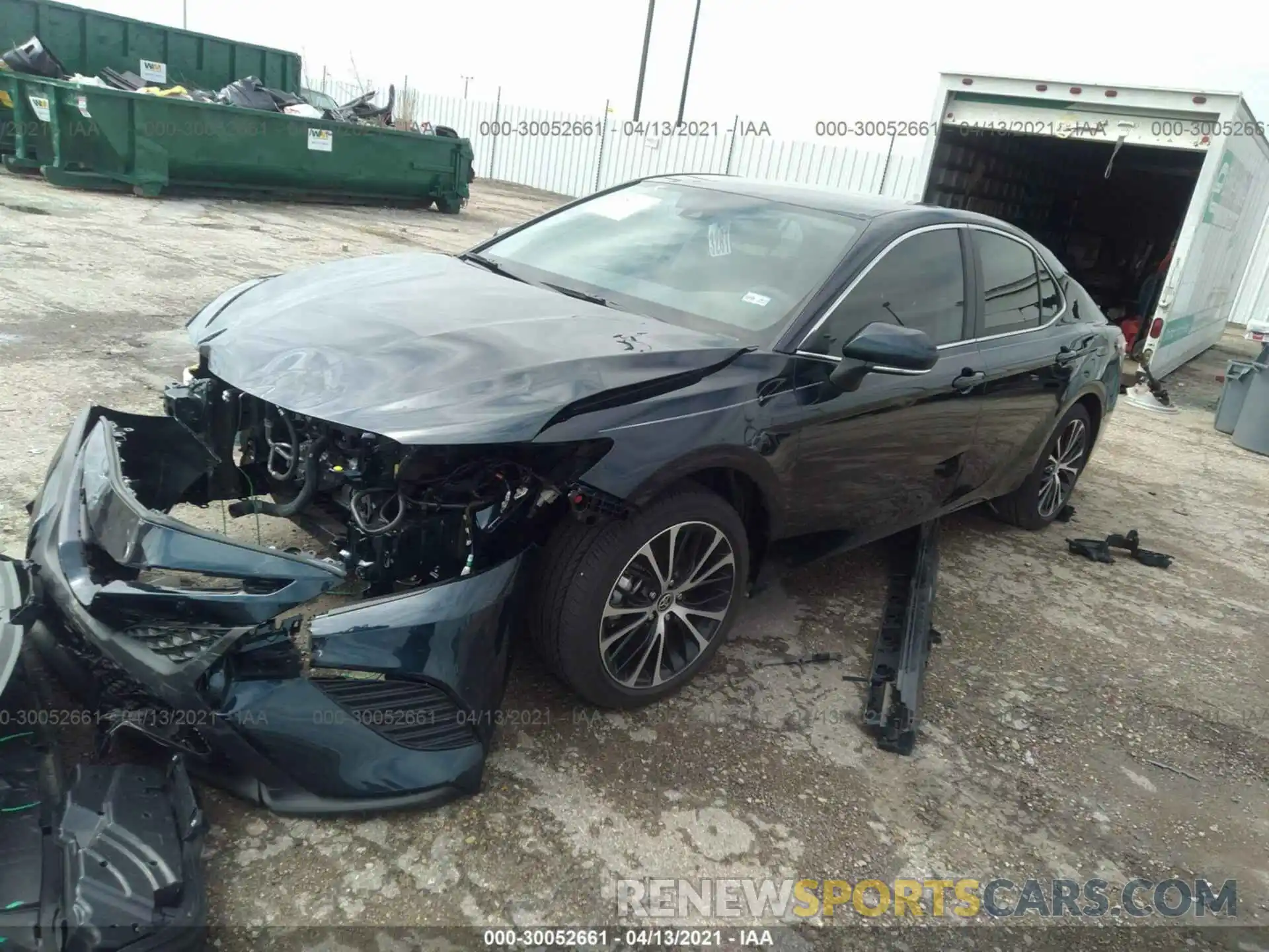 2 Photograph of a damaged car 4T1M11AK6LU993243 TOYOTA CAMRY 2020