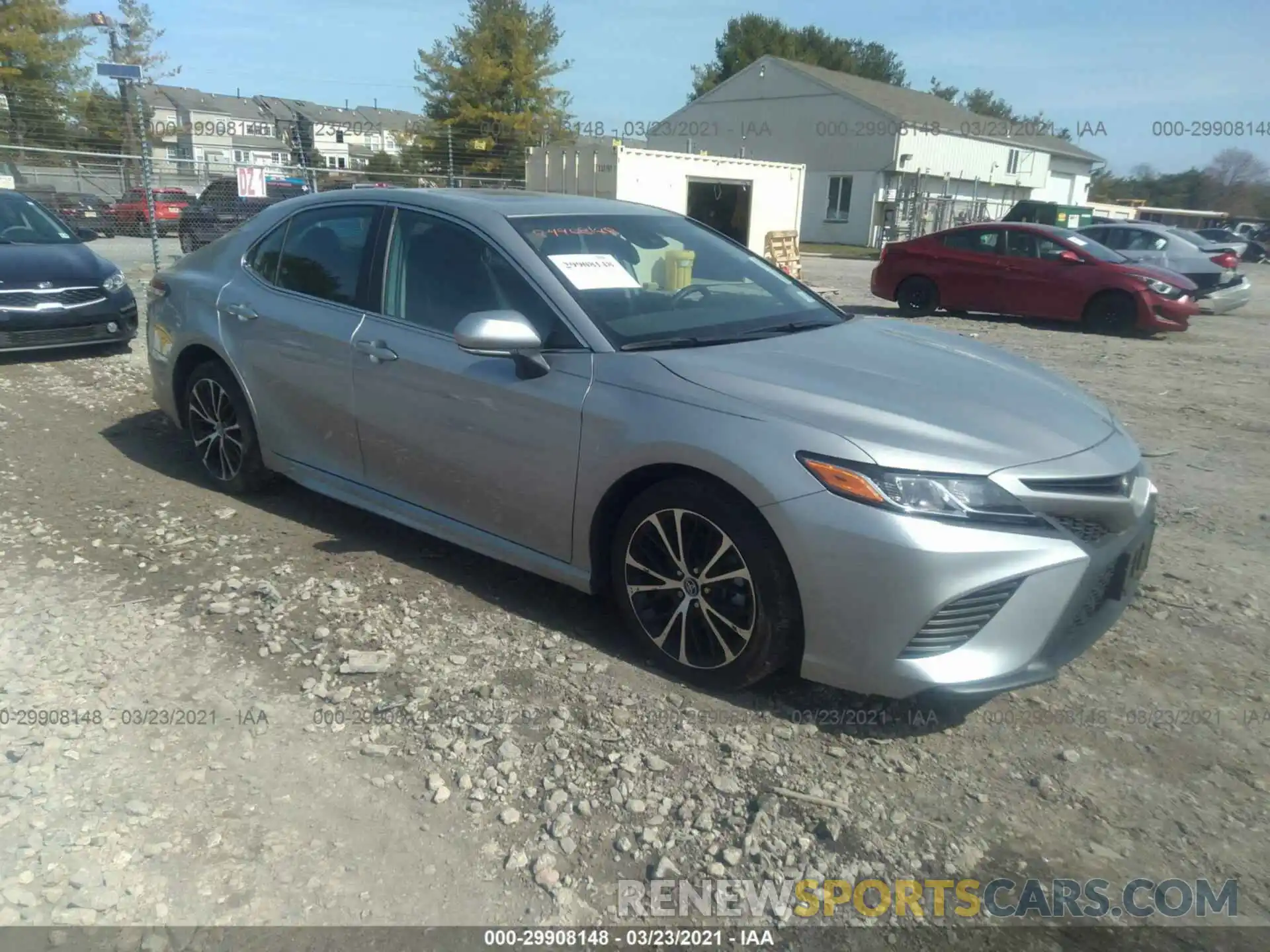 1 Photograph of a damaged car 4T1M11AK7LU349976 TOYOTA CAMRY 2020