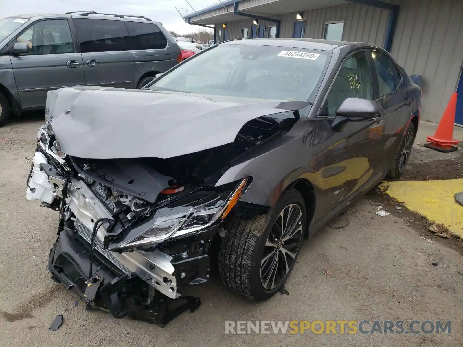 2 Photograph of a damaged car 4T1M11AK7LU387613 TOYOTA CAMRY 2020