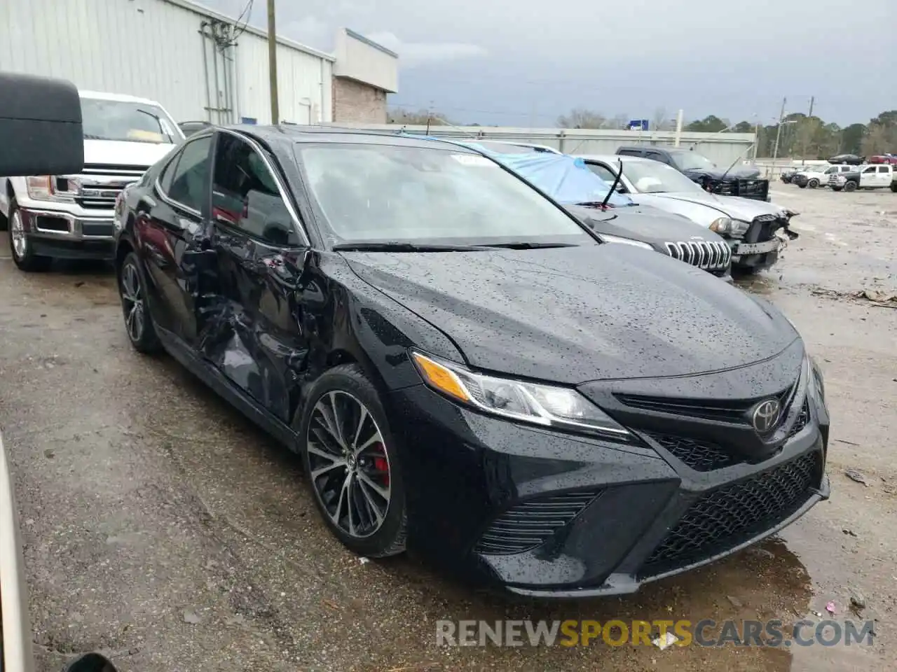 9 Photograph of a damaged car 4T1M11AK7LU502274 TOYOTA CAMRY 2020