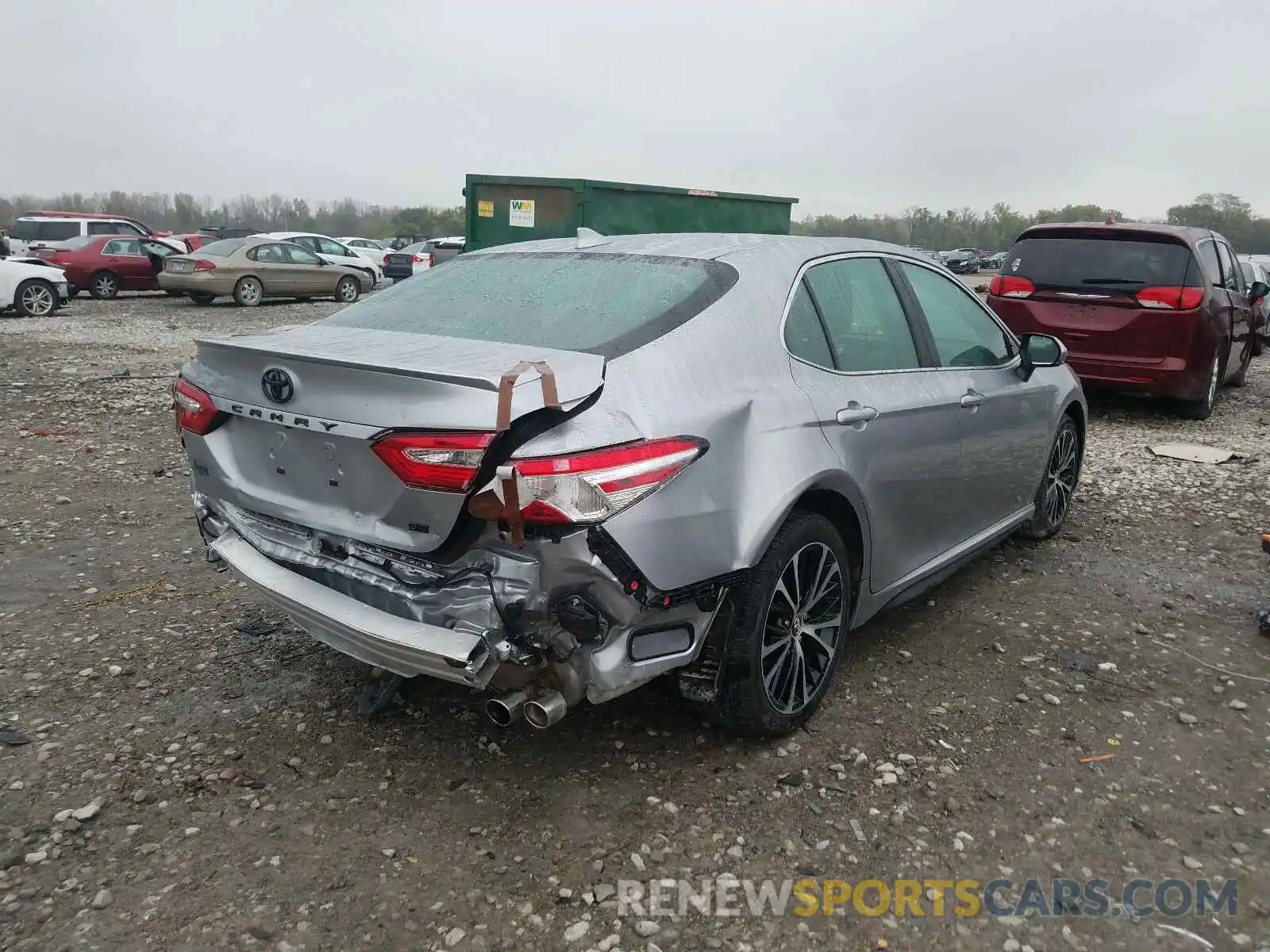 4 Photograph of a damaged car 4T1M11AK7LU903971 TOYOTA CAMRY 2020