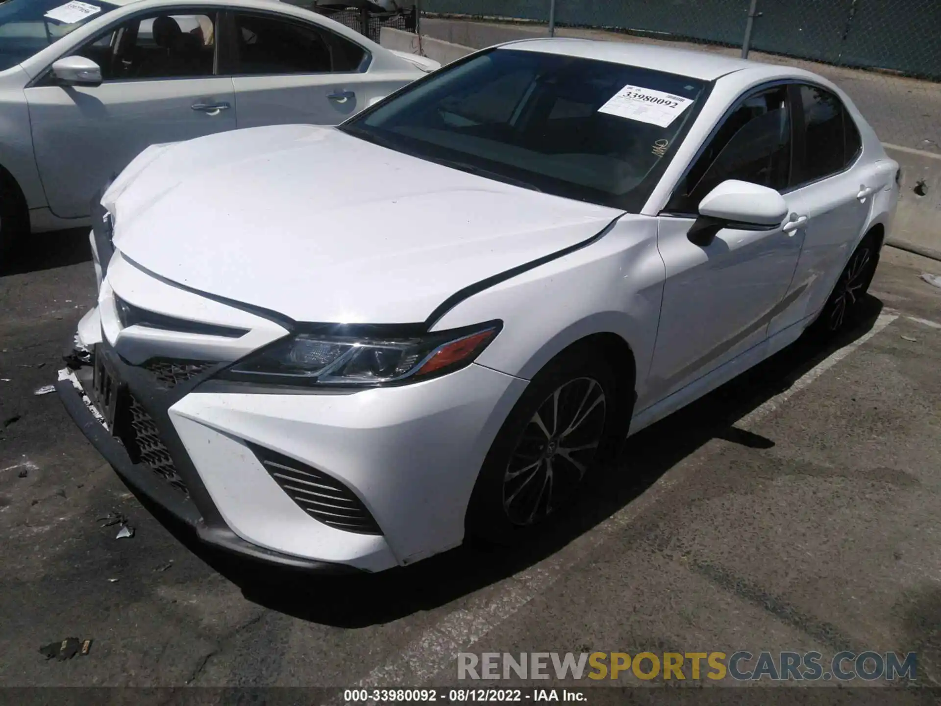 2 Photograph of a damaged car 4T1M11AK7LU986057 TOYOTA CAMRY 2020