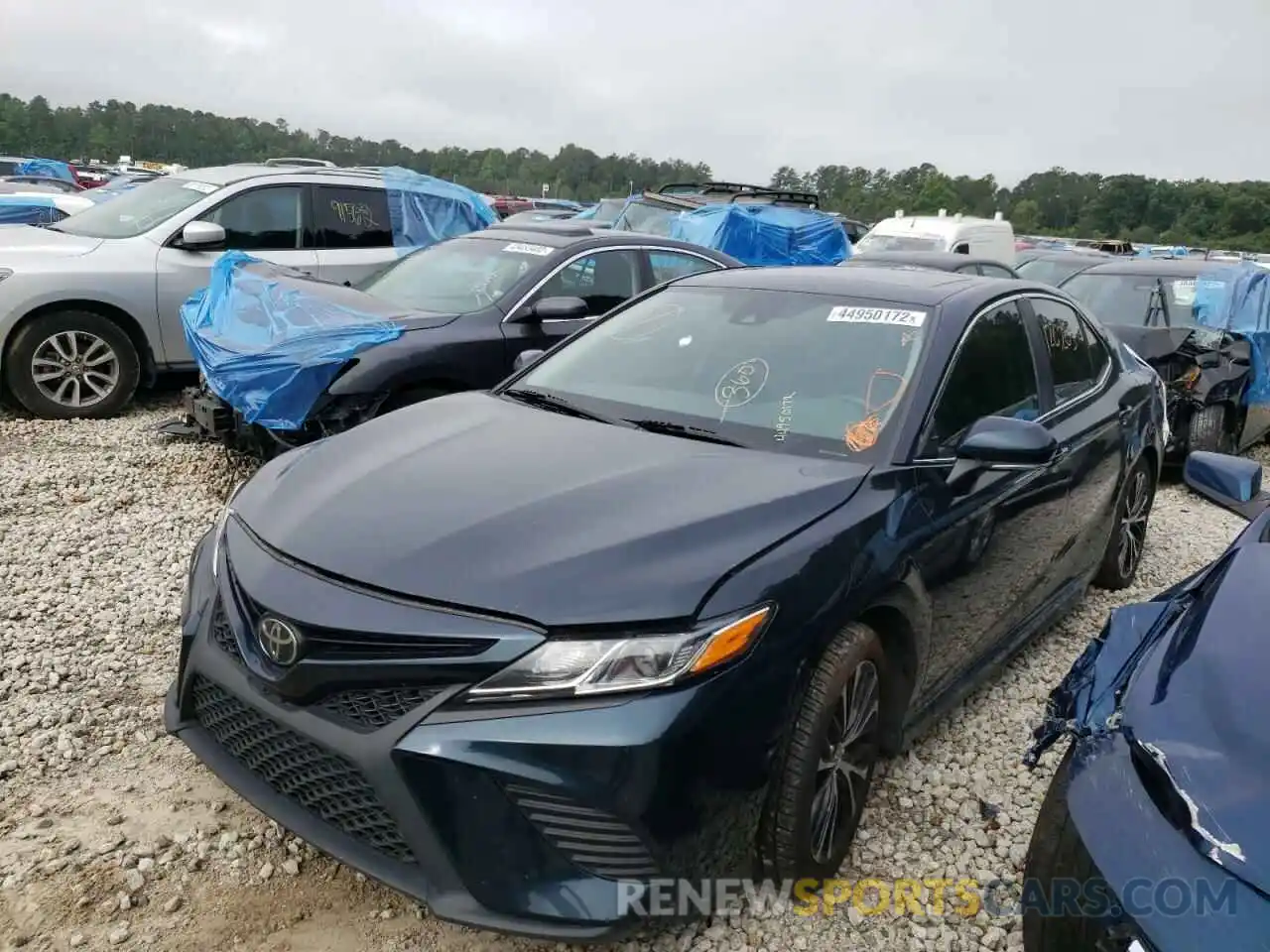 2 Photograph of a damaged car 4T1M11AK8LU502879 TOYOTA CAMRY 2020