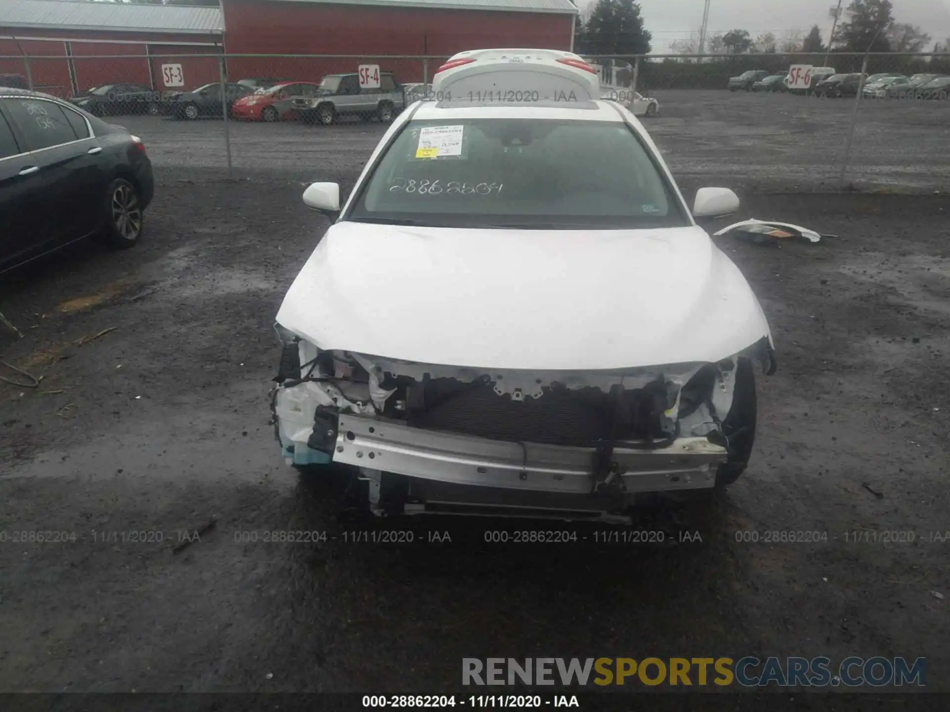 6 Photograph of a damaged car 4T1M11AK9LU323539 TOYOTA CAMRY 2020