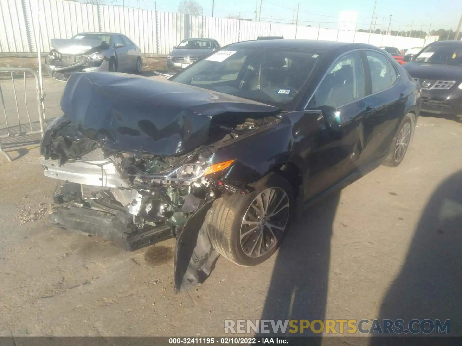 2 Photograph of a damaged car 4T1M11AK9LU398290 TOYOTA CAMRY 2020